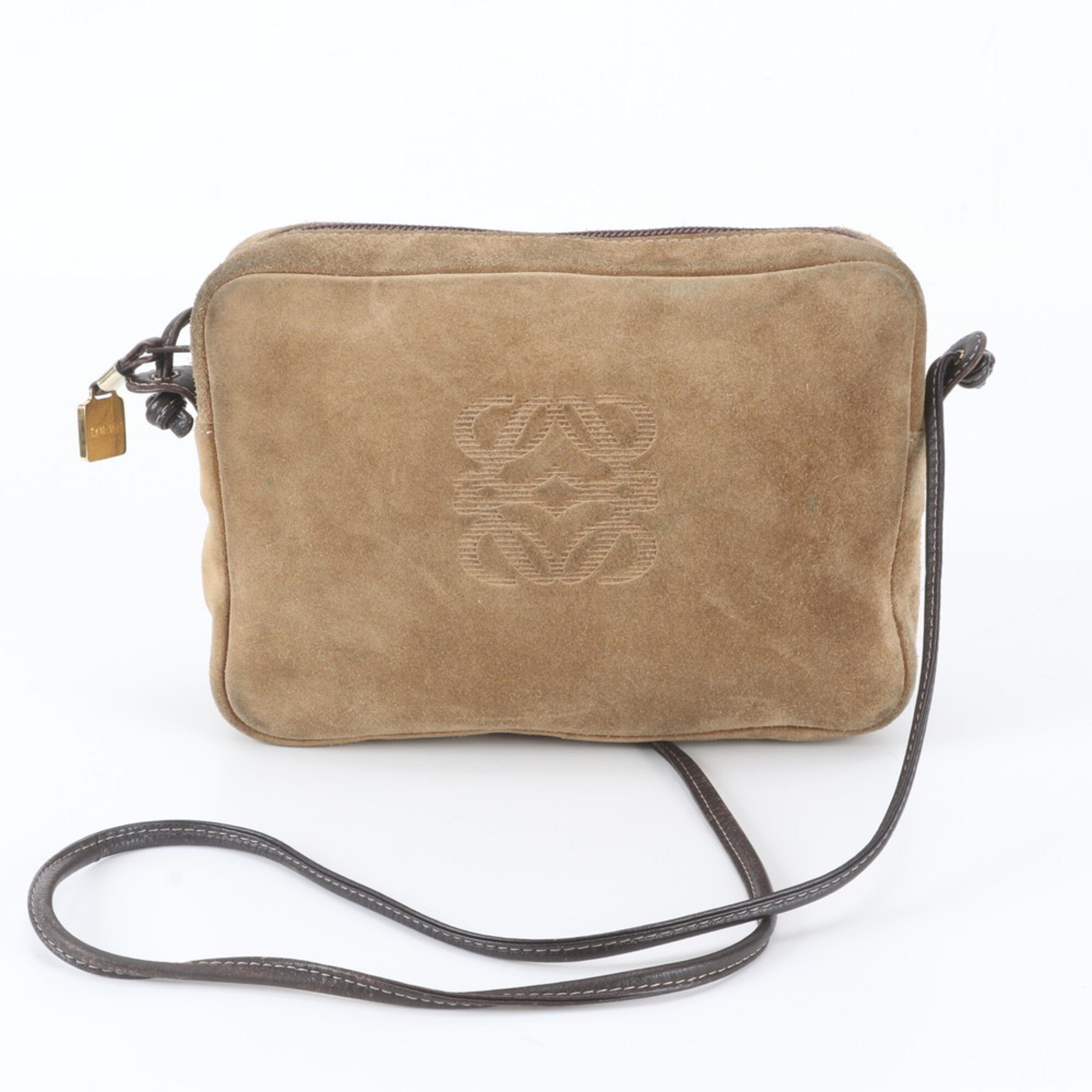 Loewe Brown Leather Shoulder Bag (Pre-Owned)