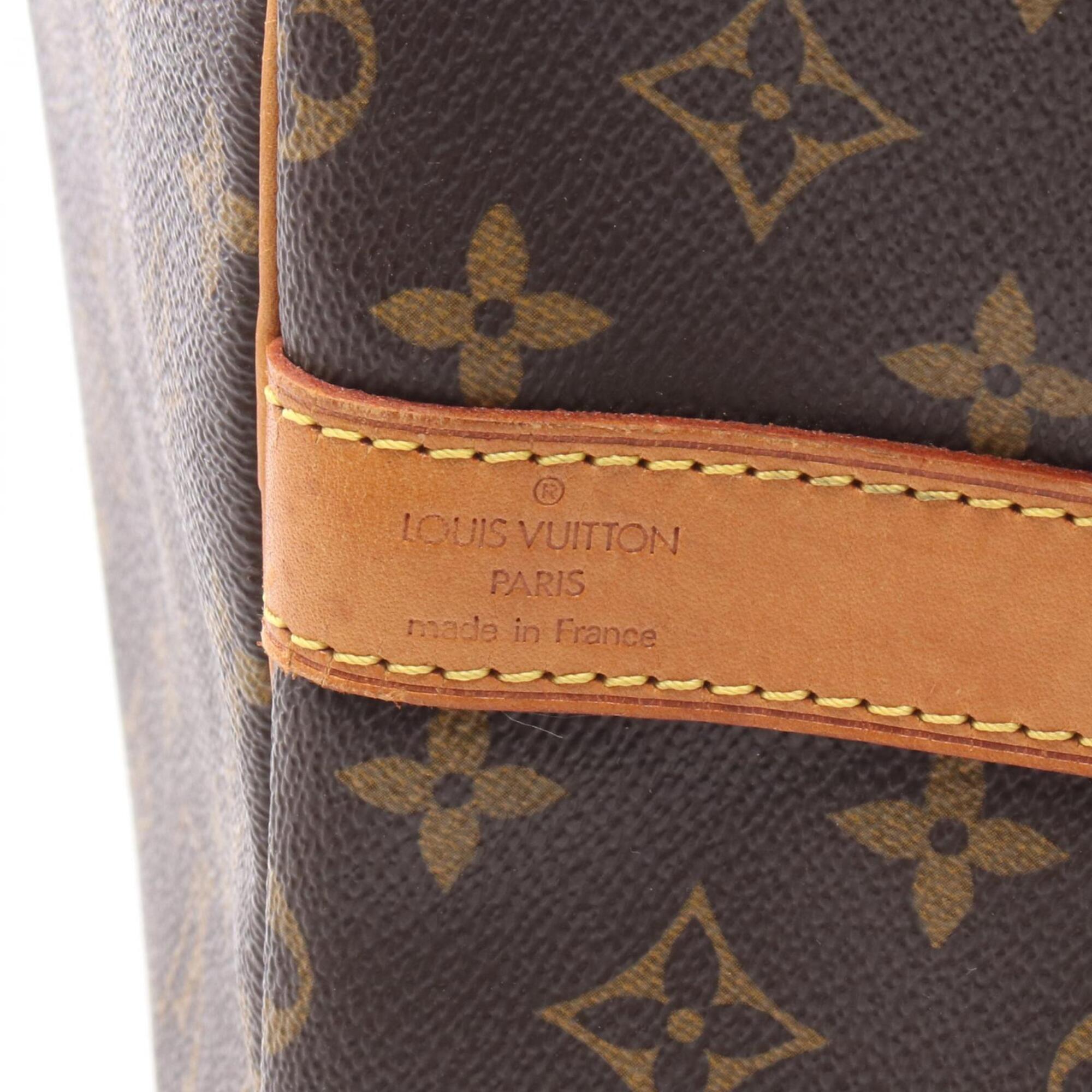 Louis Vuitton Brown Monogram Monogram Leather Boston Bag Handbag (Pre-Owned)