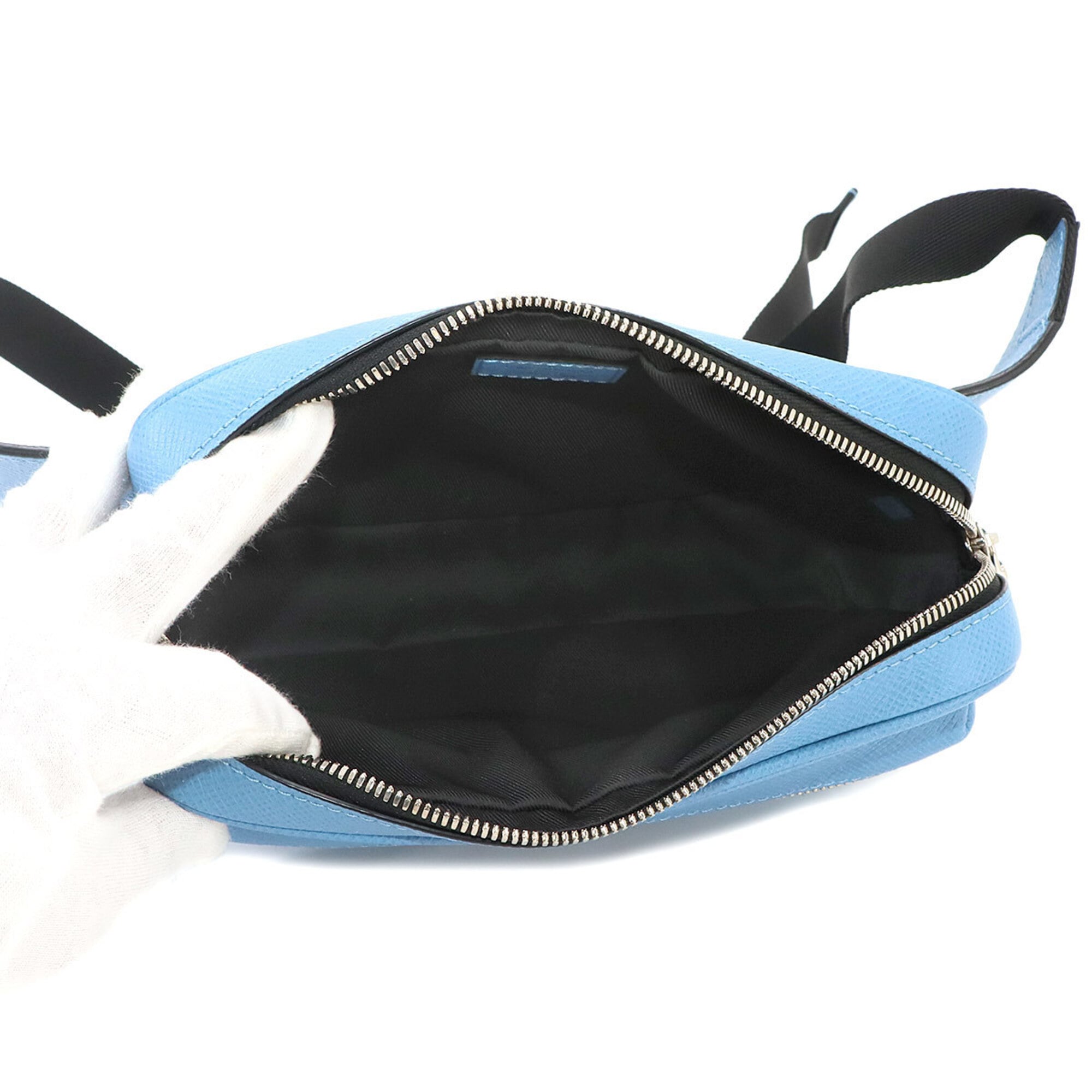 Louis Vuitton Taigarama Blue Taigarama Handbag Sling Bag (Pre-Owned)