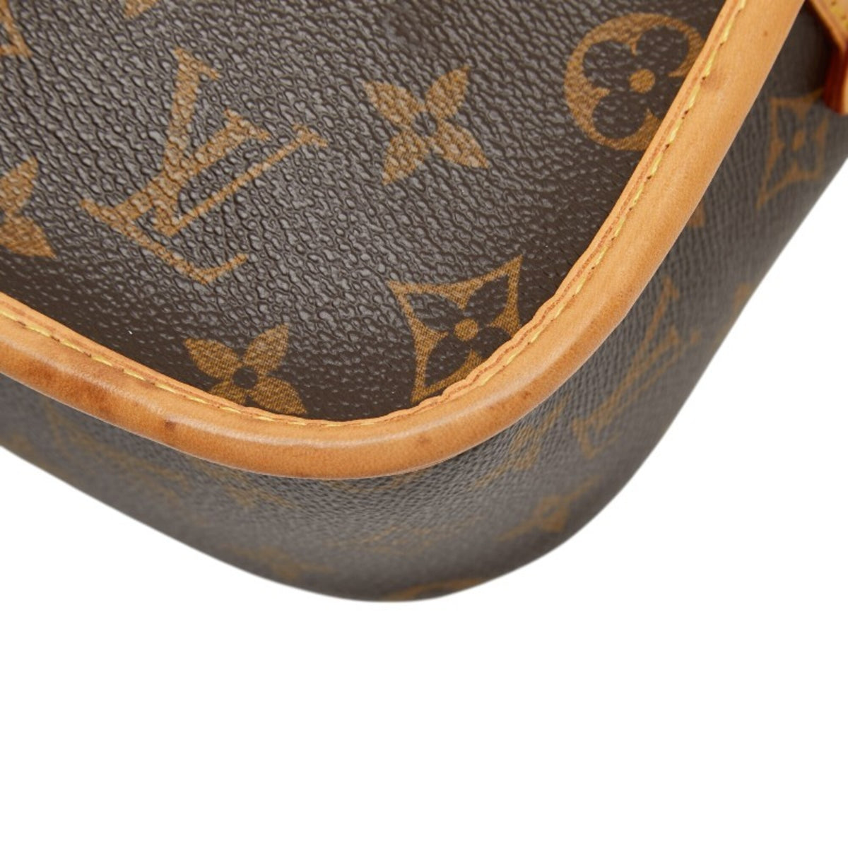 Louis Vuitton Brown Pvc Leather Shoulder Bag (Pre-Owned)