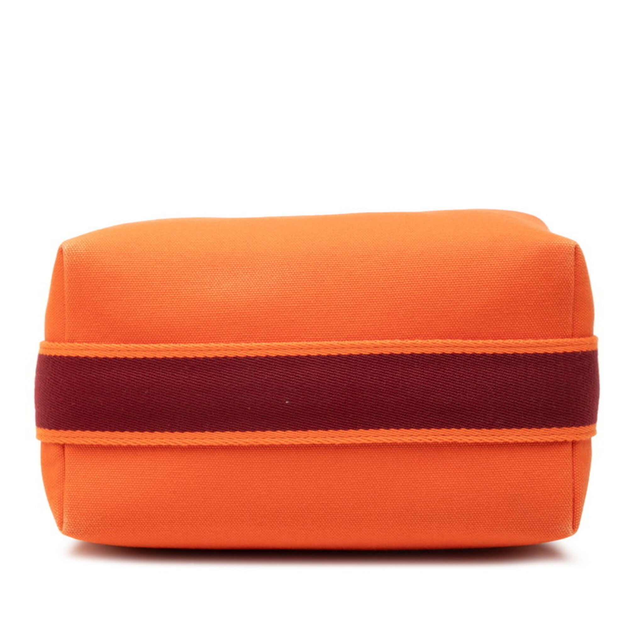 Hermes Orange Cotton Handbag Pouch (Pre-Owned)