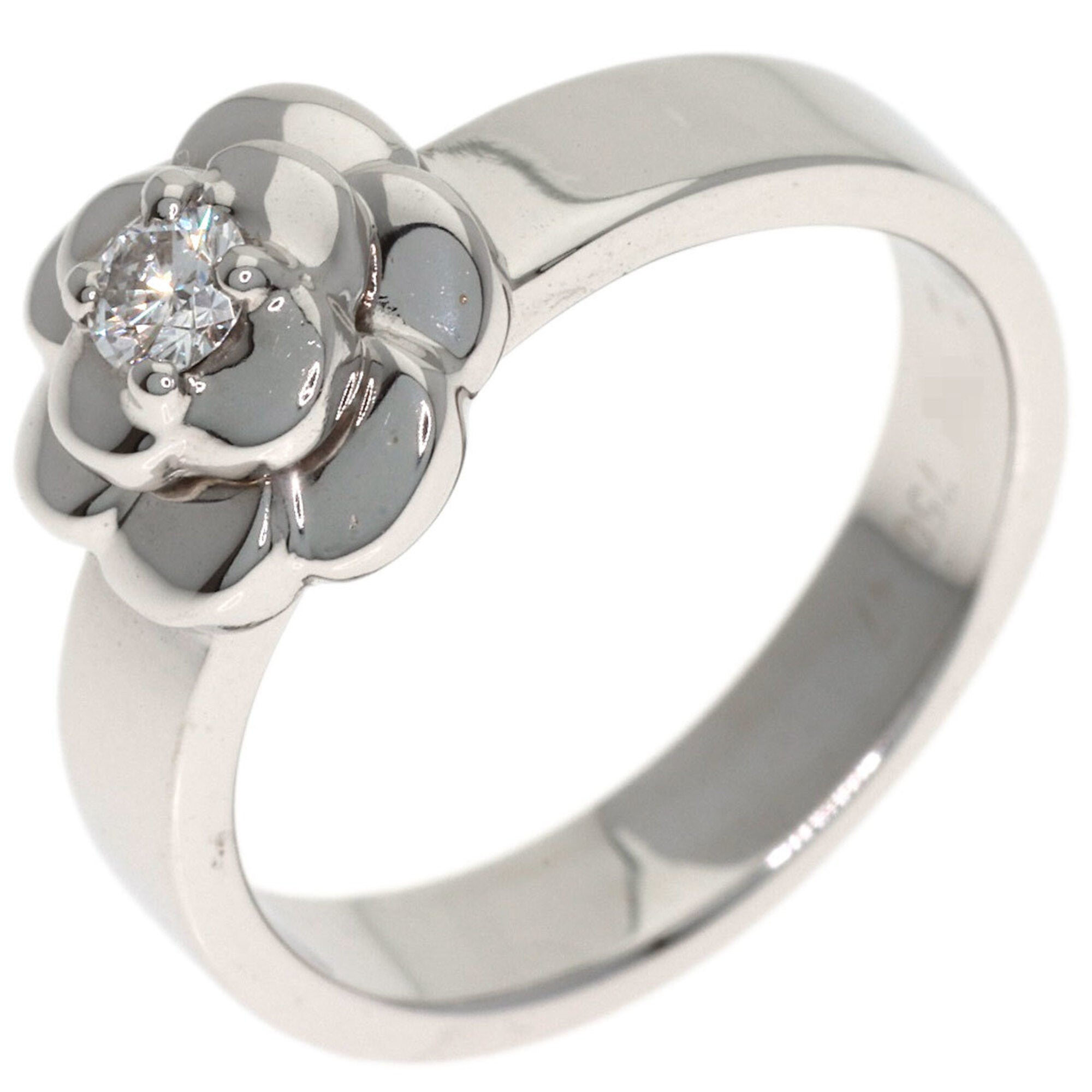 Chanel White Gold (18K) Band Ring (Pre-Owned)