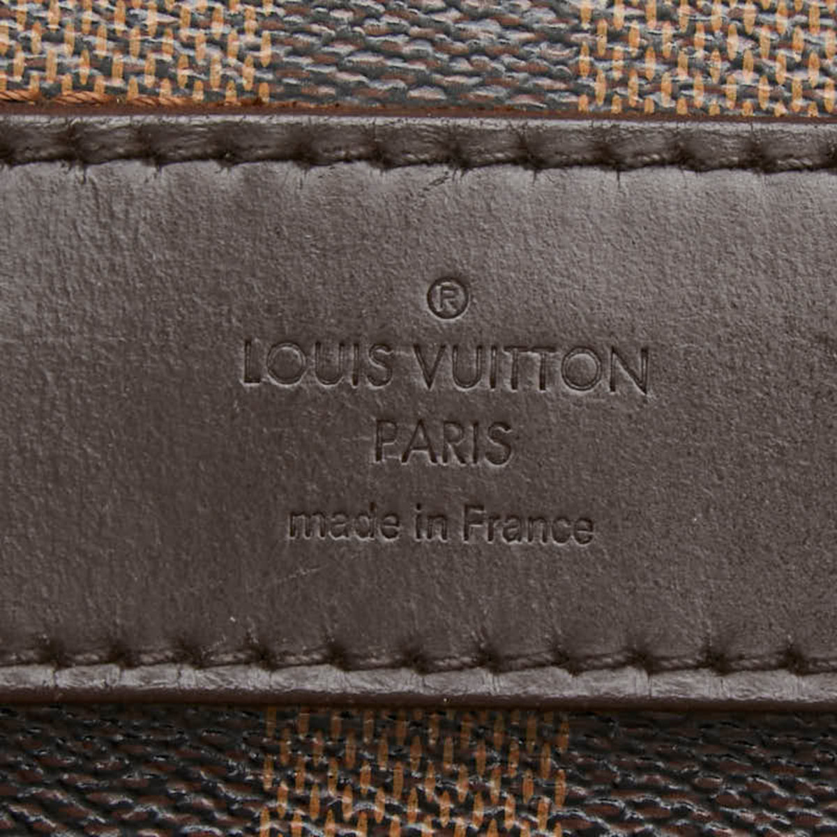 Louis Vuitton Brown Pvc Leather Shoulder Bag (Pre-Owned)