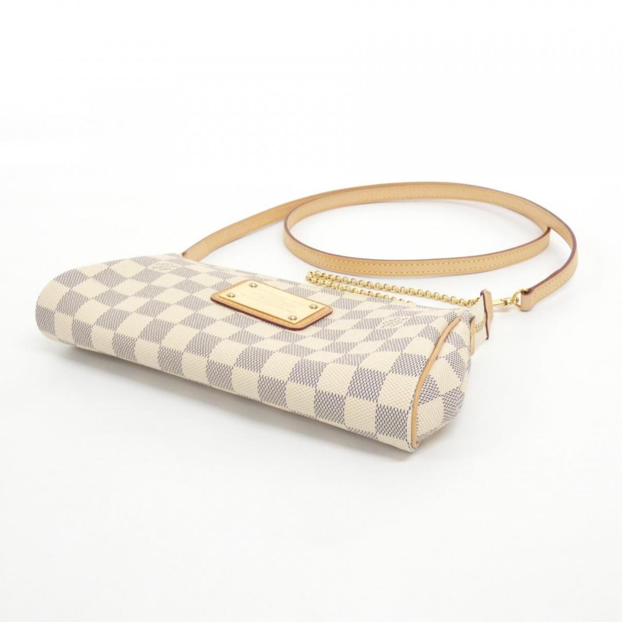 Louis Vuitton Azur Coated Canvas Shoulder Bag (Pre-Owned)