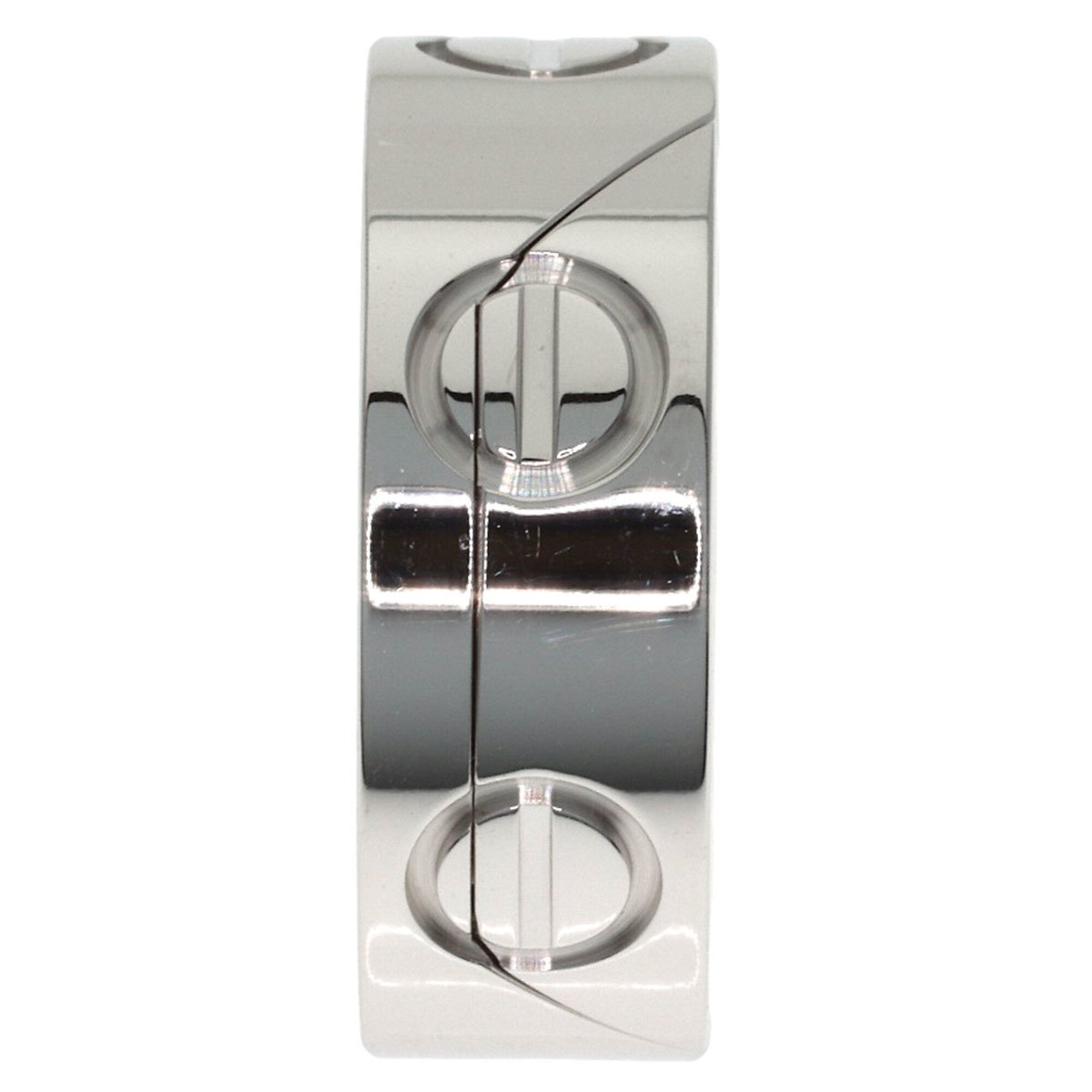 Cartier Silver White Gold (18K) Band Ring (Pre-Owned)