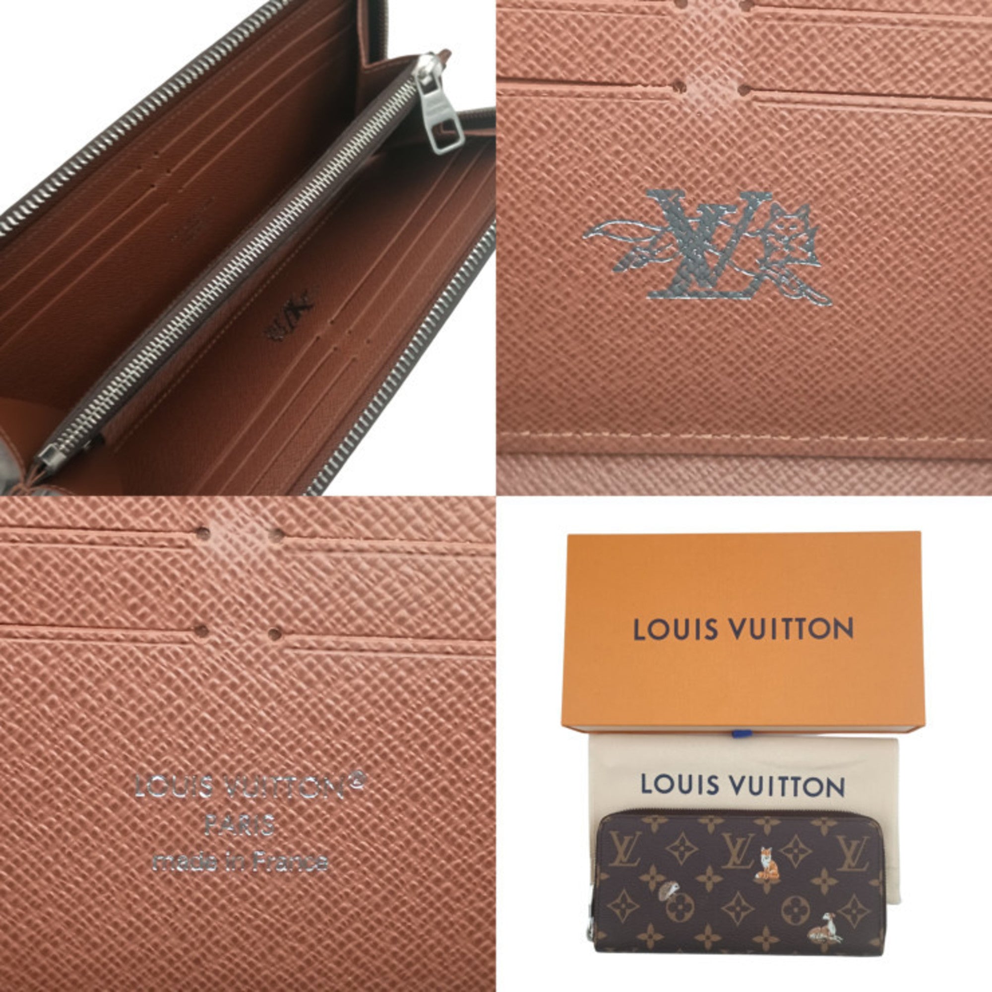 Louis Vuitton Brown Monogram Monogram Long Wallet (Bi-Fold) (Pre-Owned)