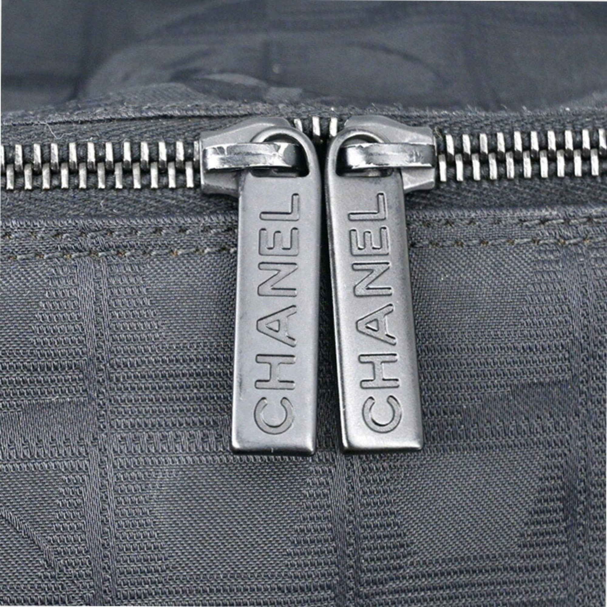 Chanel Black New Travel Line Boston Bag (Pre-Owned)