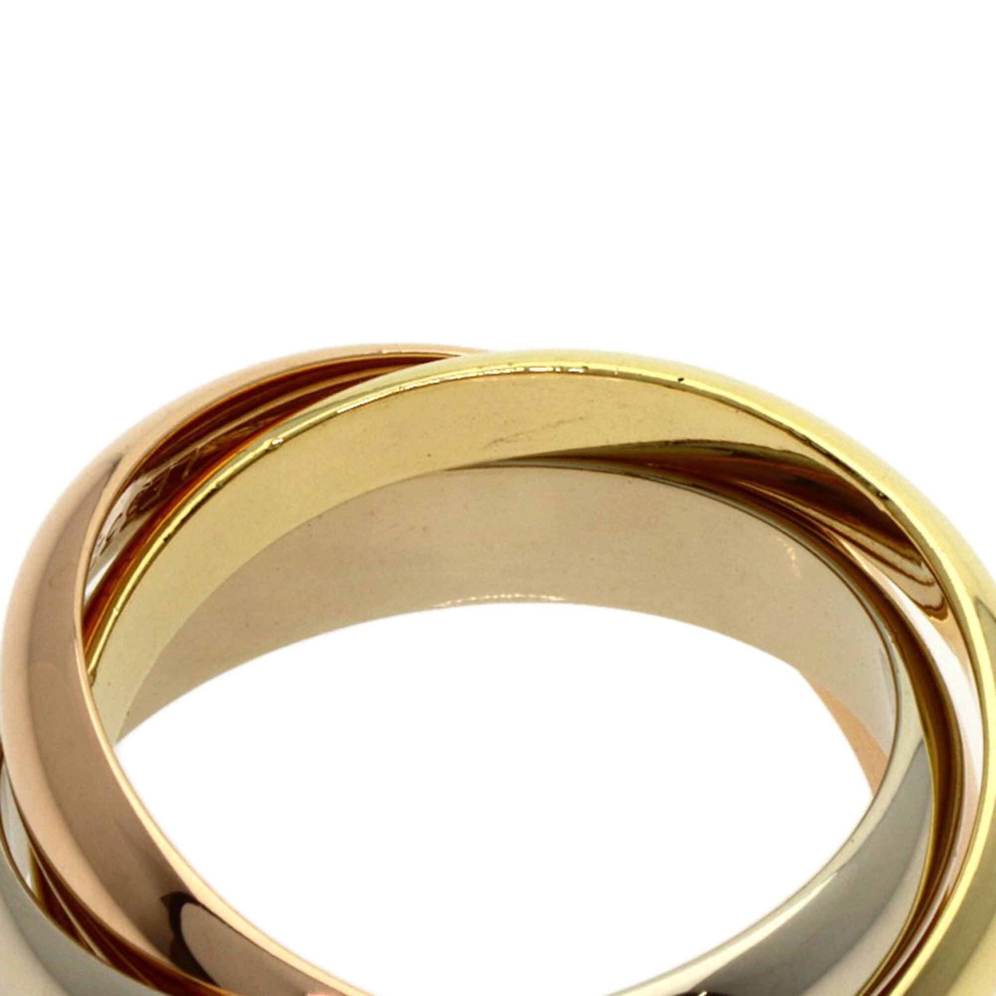 Cartier Trinity Yellow Gold (18K) Pink Gold (18K) White Gold (18K) Band Ring (Pre-Owned)