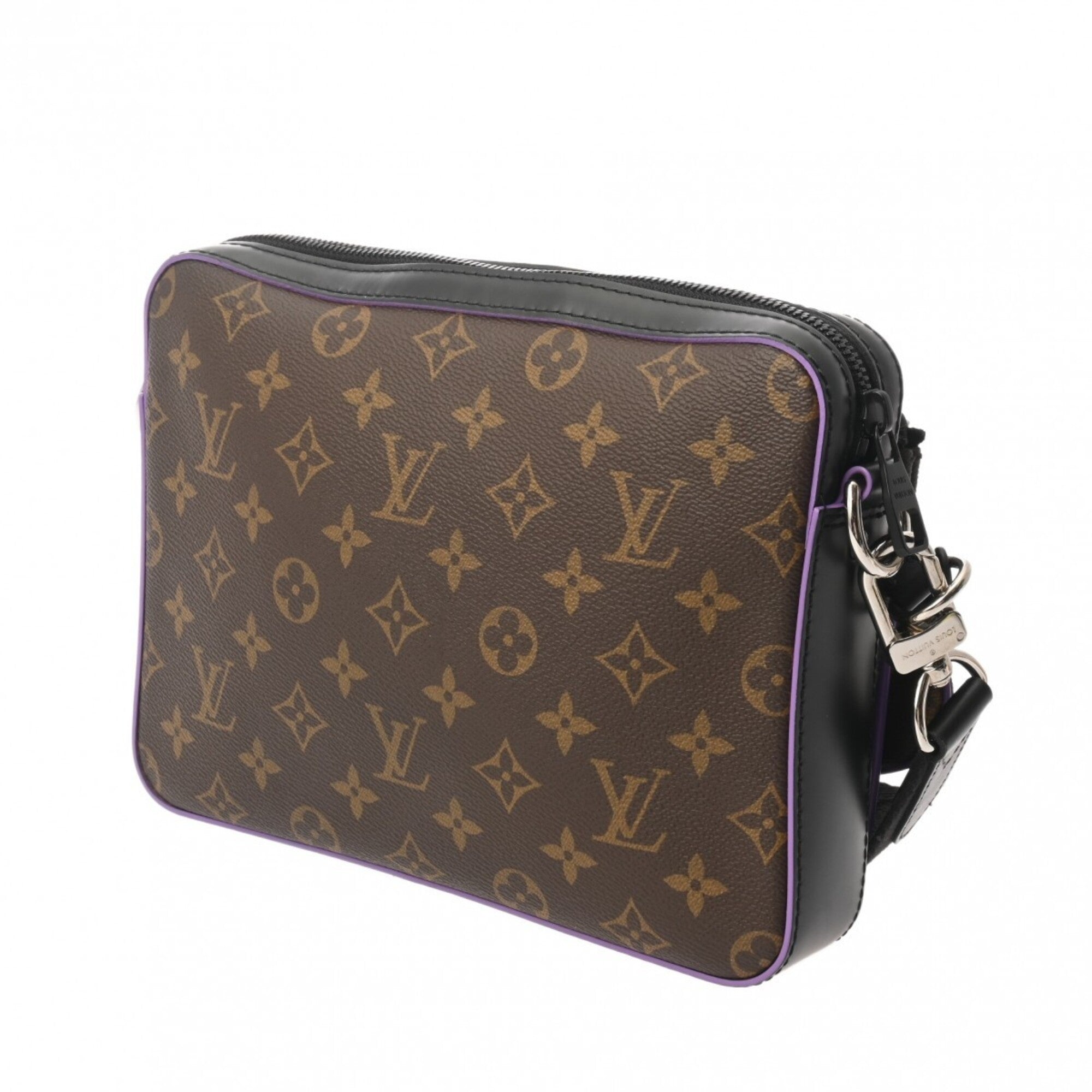 Louis Vuitton Purple Monogram Shoulder Bag (Pre-Owned)