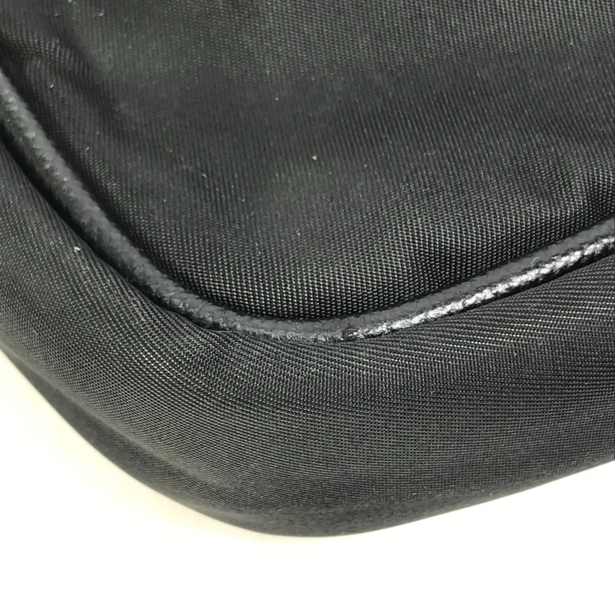 Prada Black Cloth Briefcase (Pre-Owned)