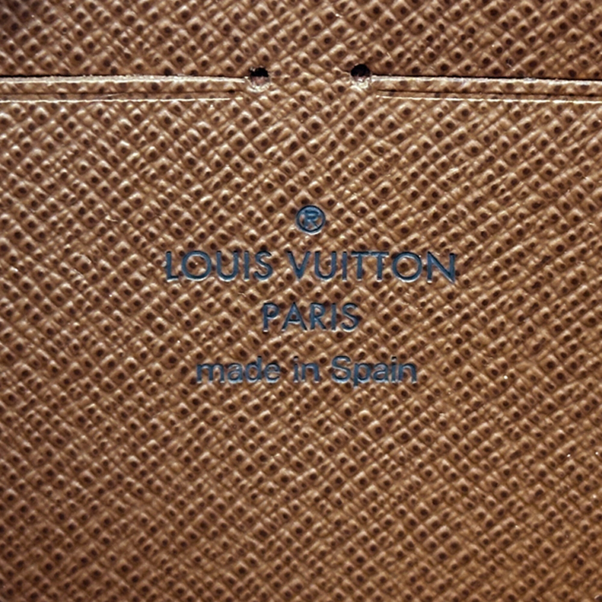 Louis Vuitton Brown Monogram Monogram Long Bill Wallet (Bi-Fold) (Pre-Owned)