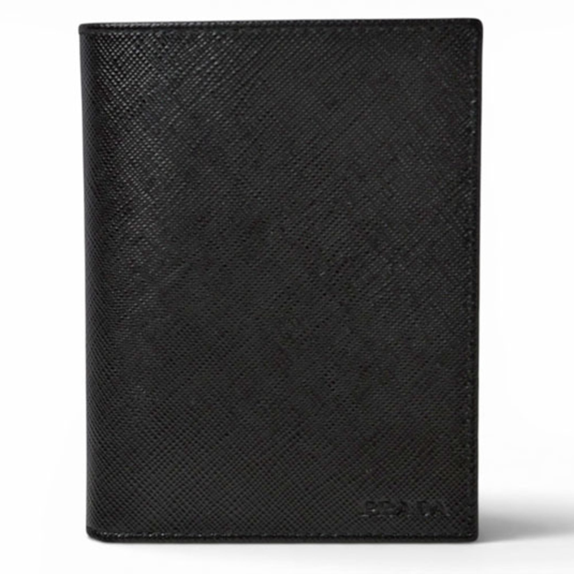 Prada Saffiano Black Wallet (Bi-Fold) (Pre-Owned)