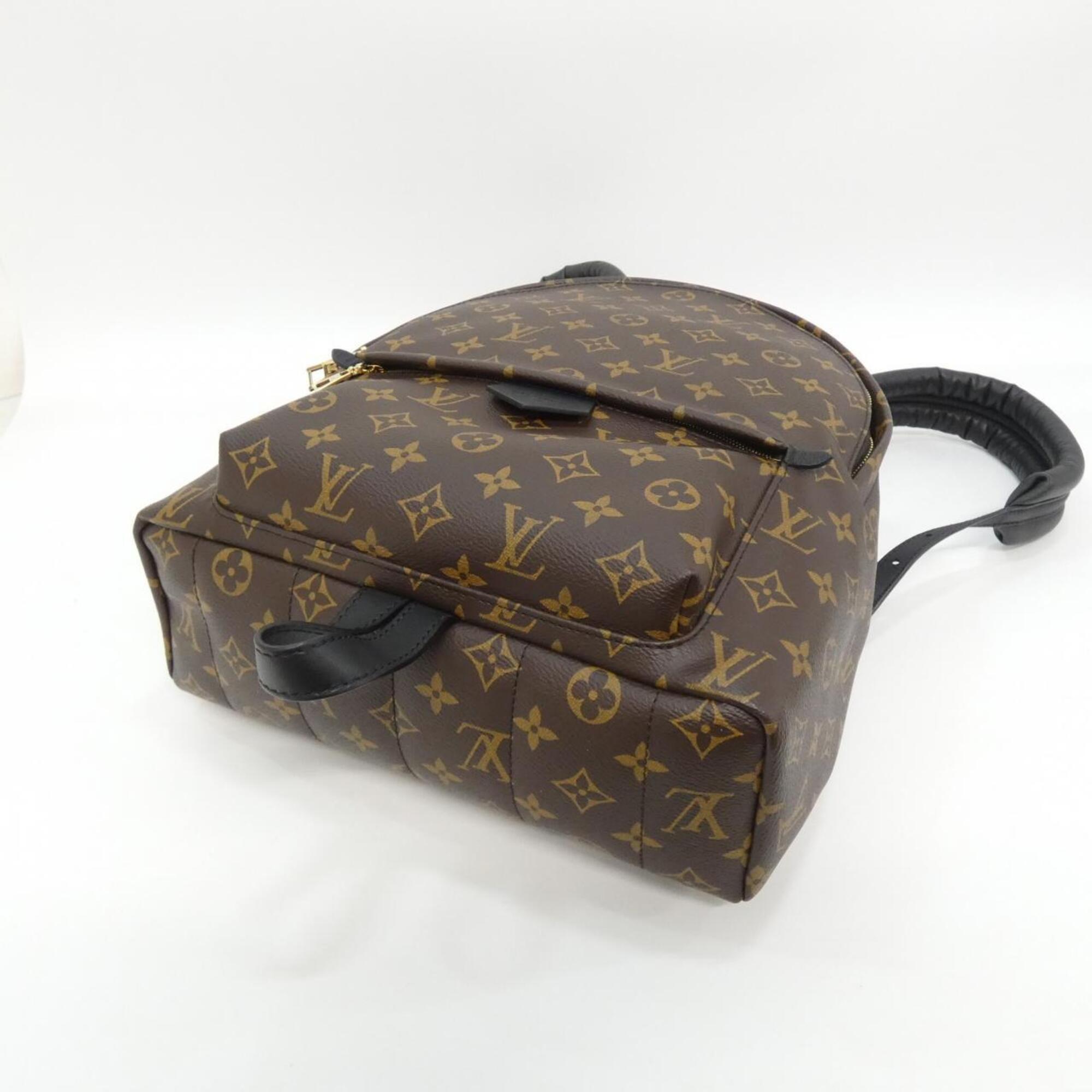 Louis Vuitton Marron Coated Canvas Backpack (Pre-Owned)