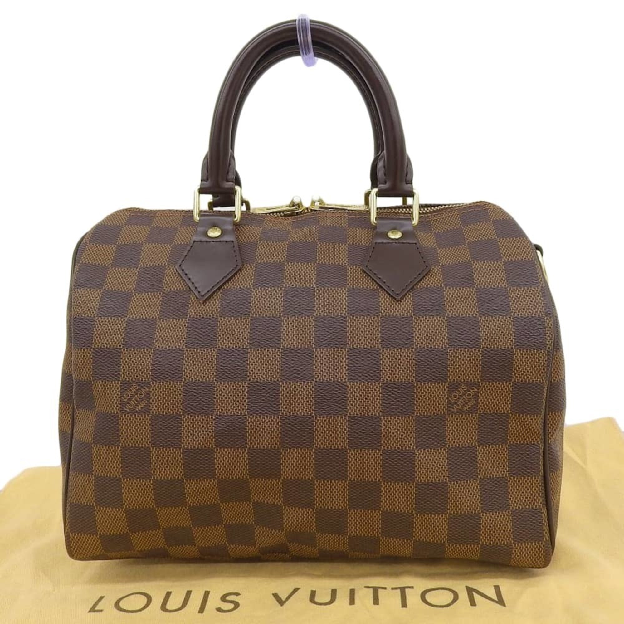 Louis Vuitton Ebene Pvc Handbag (Pre-Owned)
