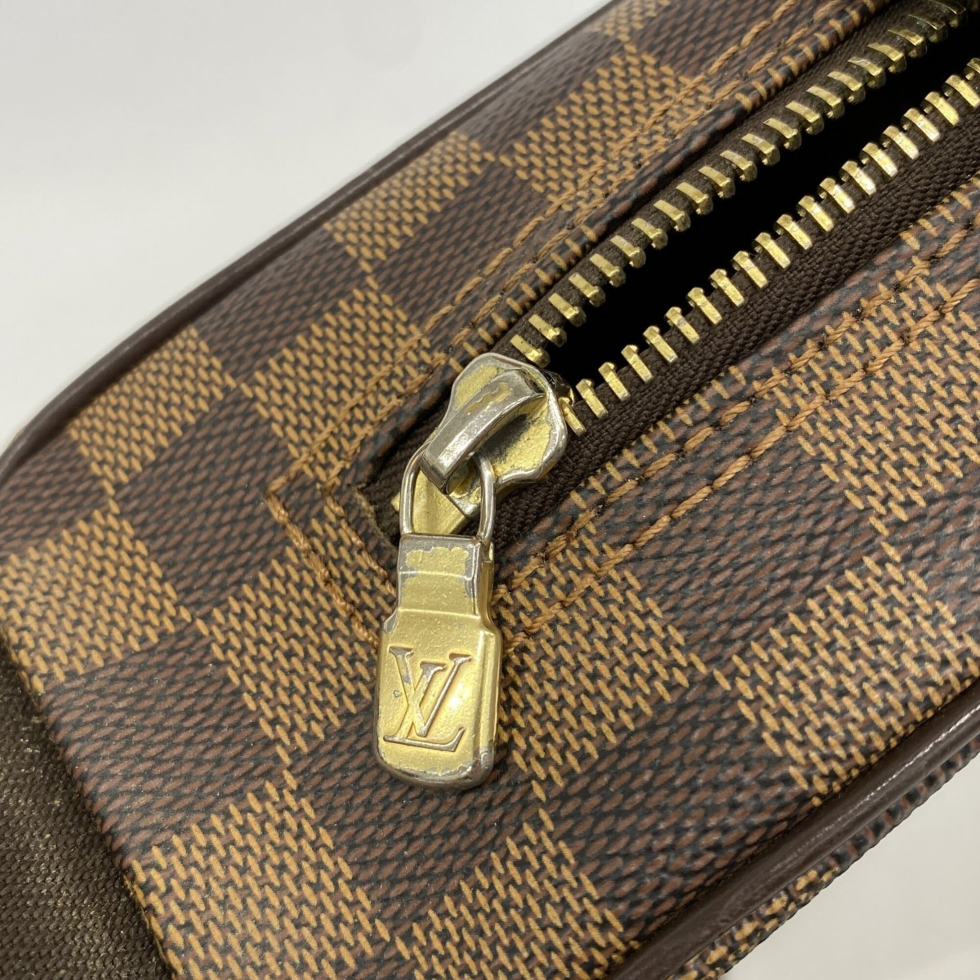Louis Vuitton Brown Ebene Shoulder Bag (Pre-Owned)