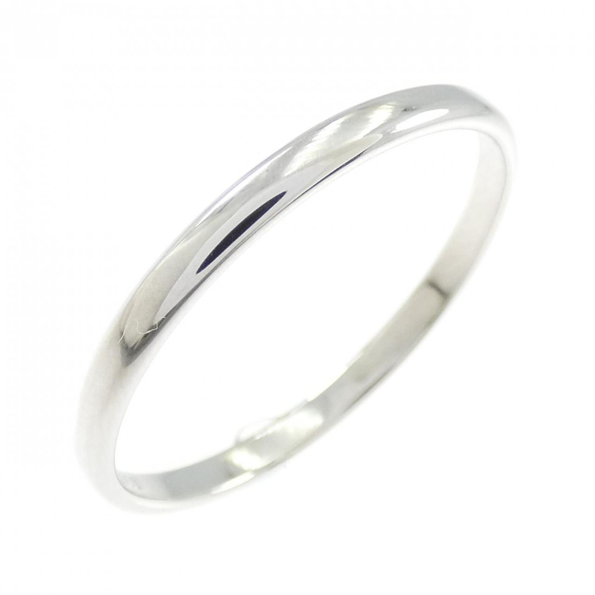 Tiffany Platinum Platinum 950 Band Ring (Pre-Owned)
