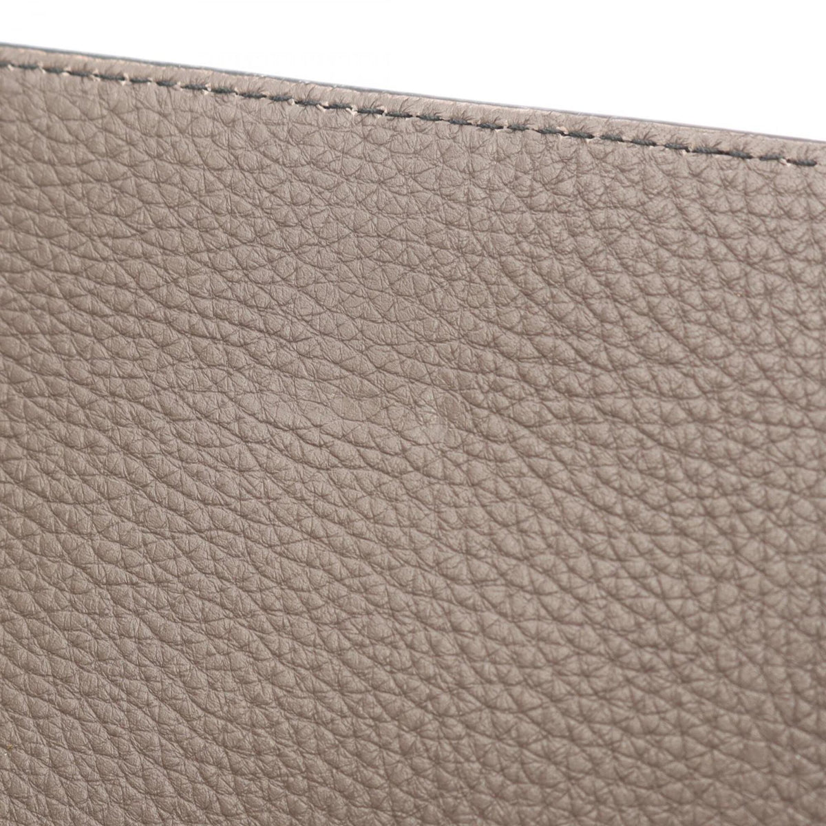 Bottega Veneta Gray Leather Briefcase Handbag (Pre-Owned)