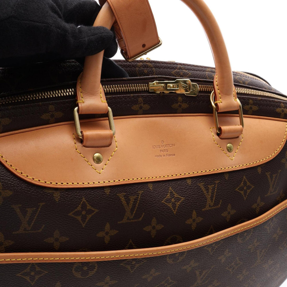 Louis Vuitton Brown Monogram Monogram Boston Bag Handbag (Pre-Owned)