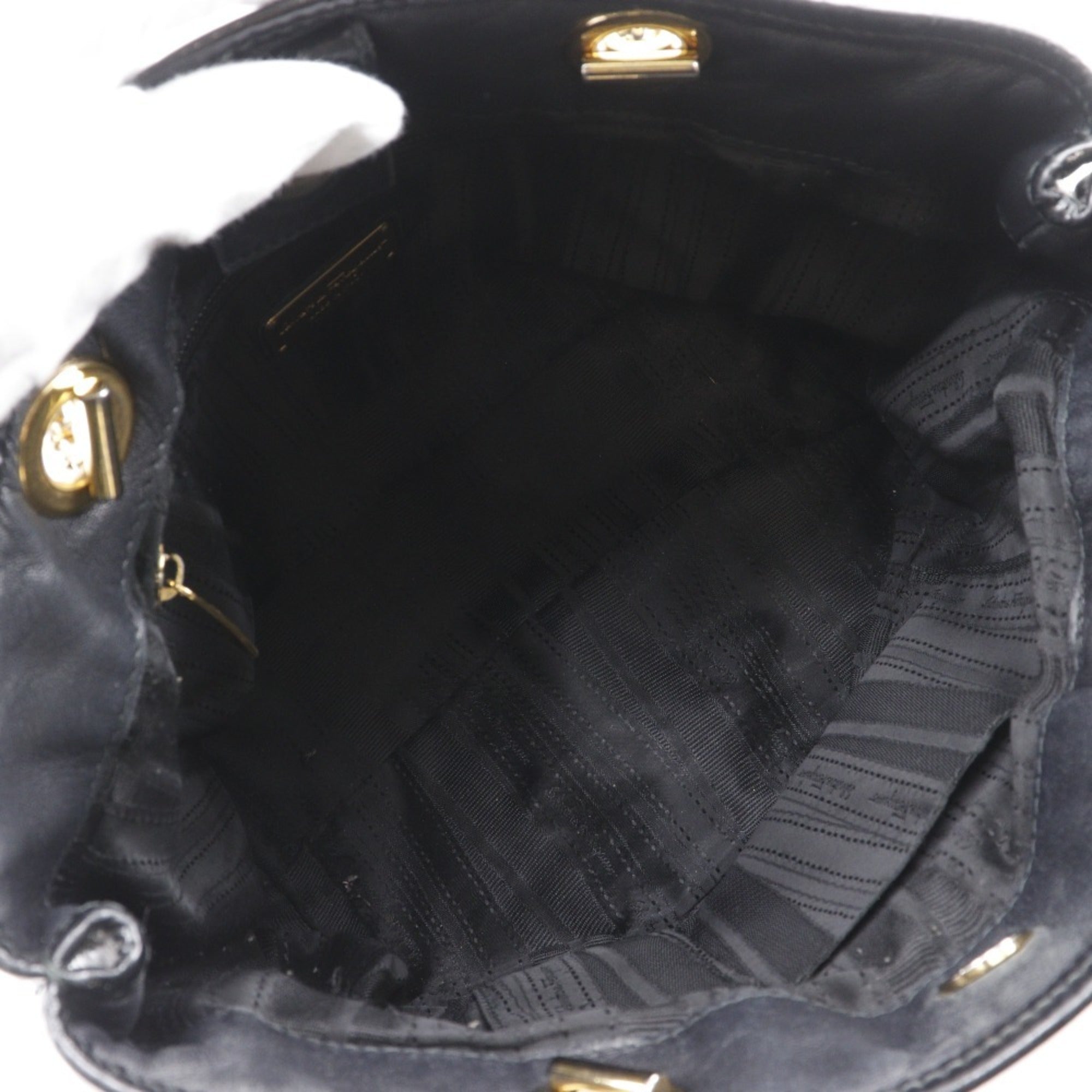 Salvatore Ferragamo Vara Black Leather Tote Bag (Pre-Owned)