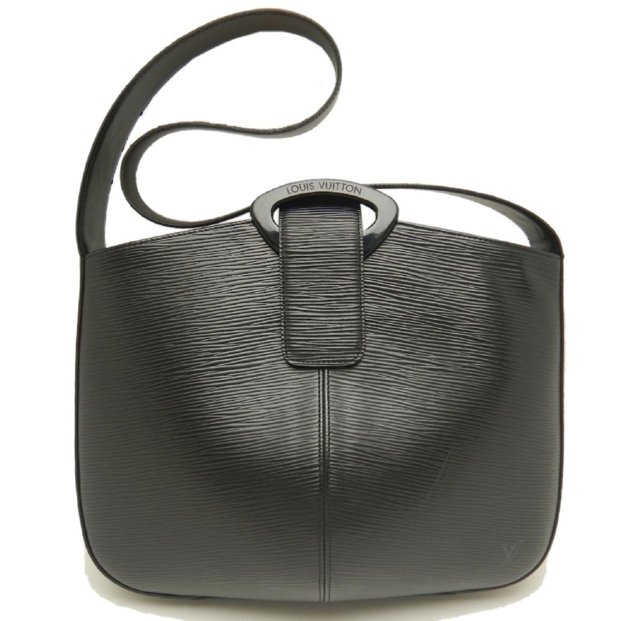 Louis Vuitton Noir Epi Leather Shoulder Bag (Pre-Owned)