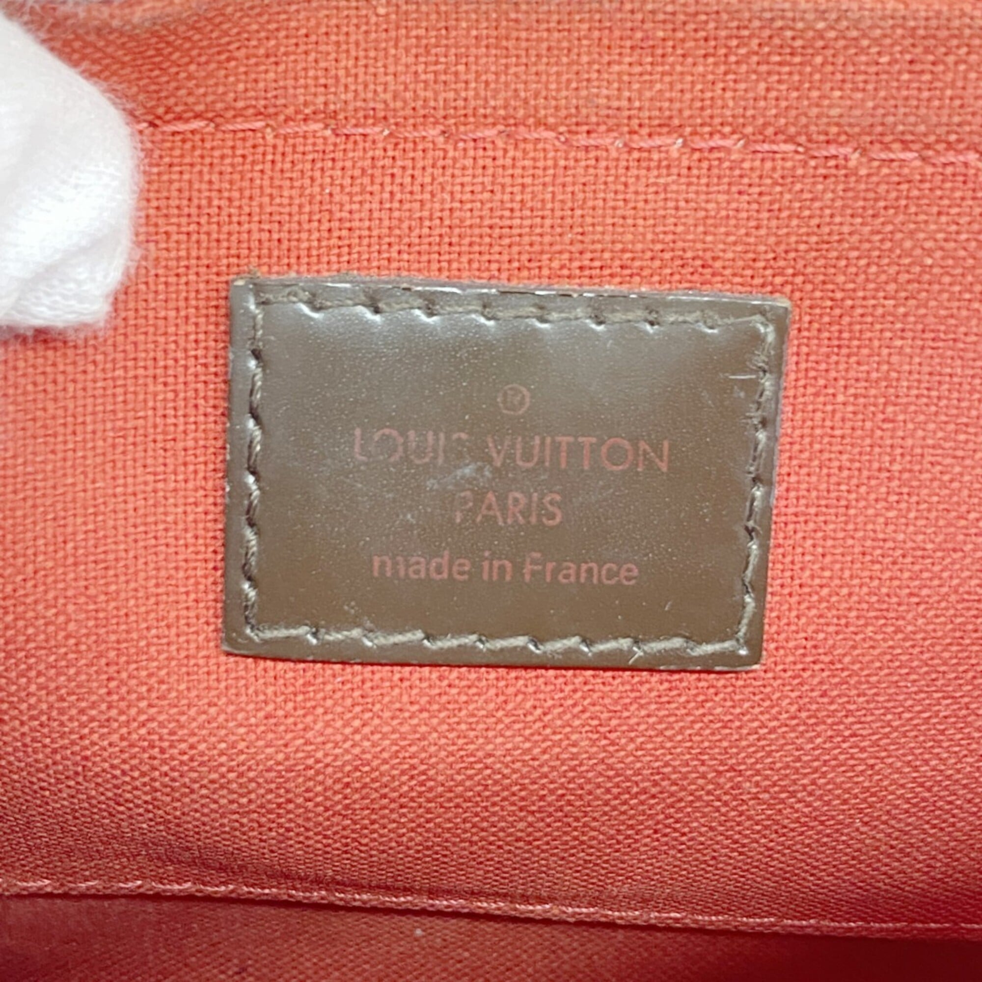 Louis Vuitton Ebene Handbag (Pre-Owned)