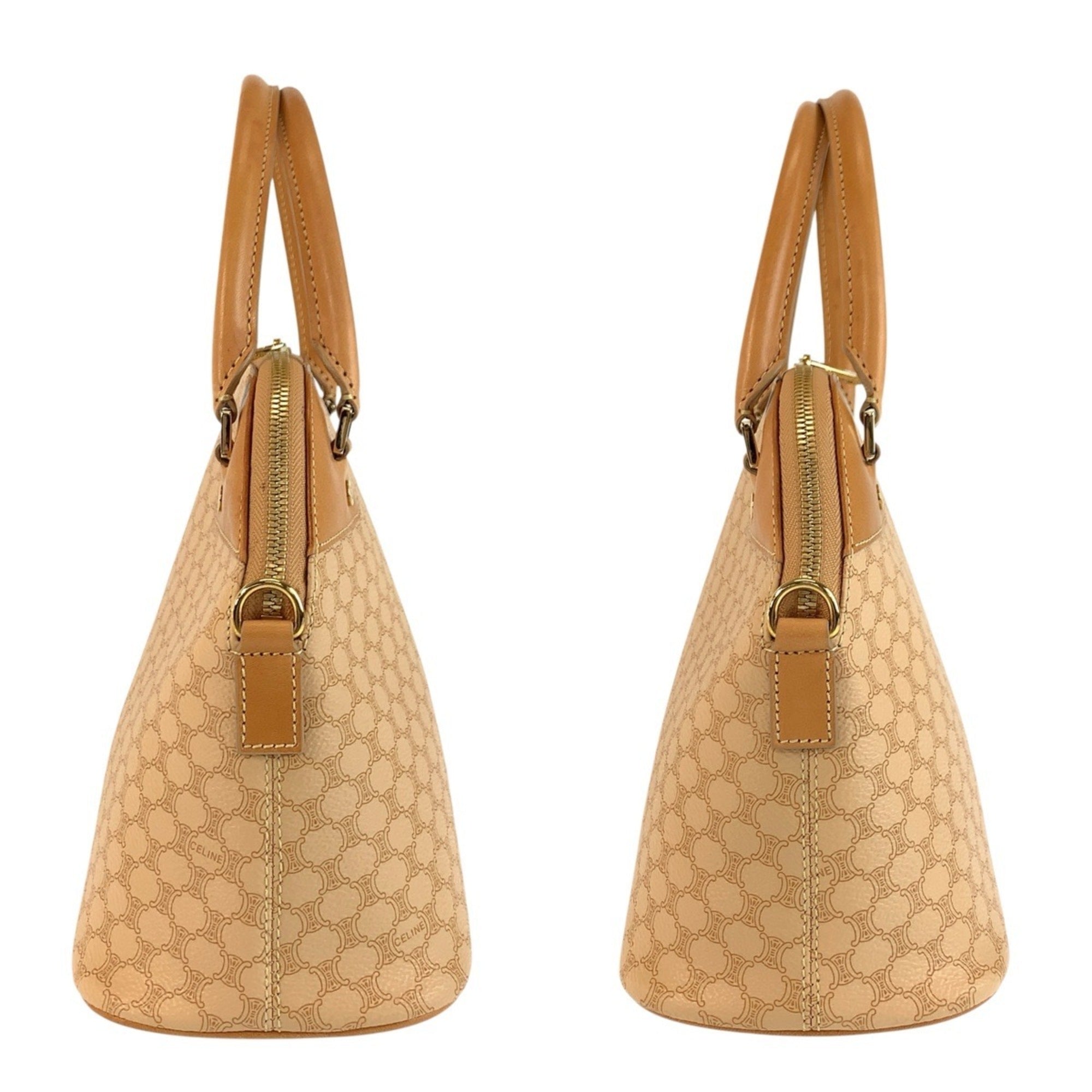Celine Beige Camel Pvc Leather Handbag Shoulder Bag (Pre-Owned)