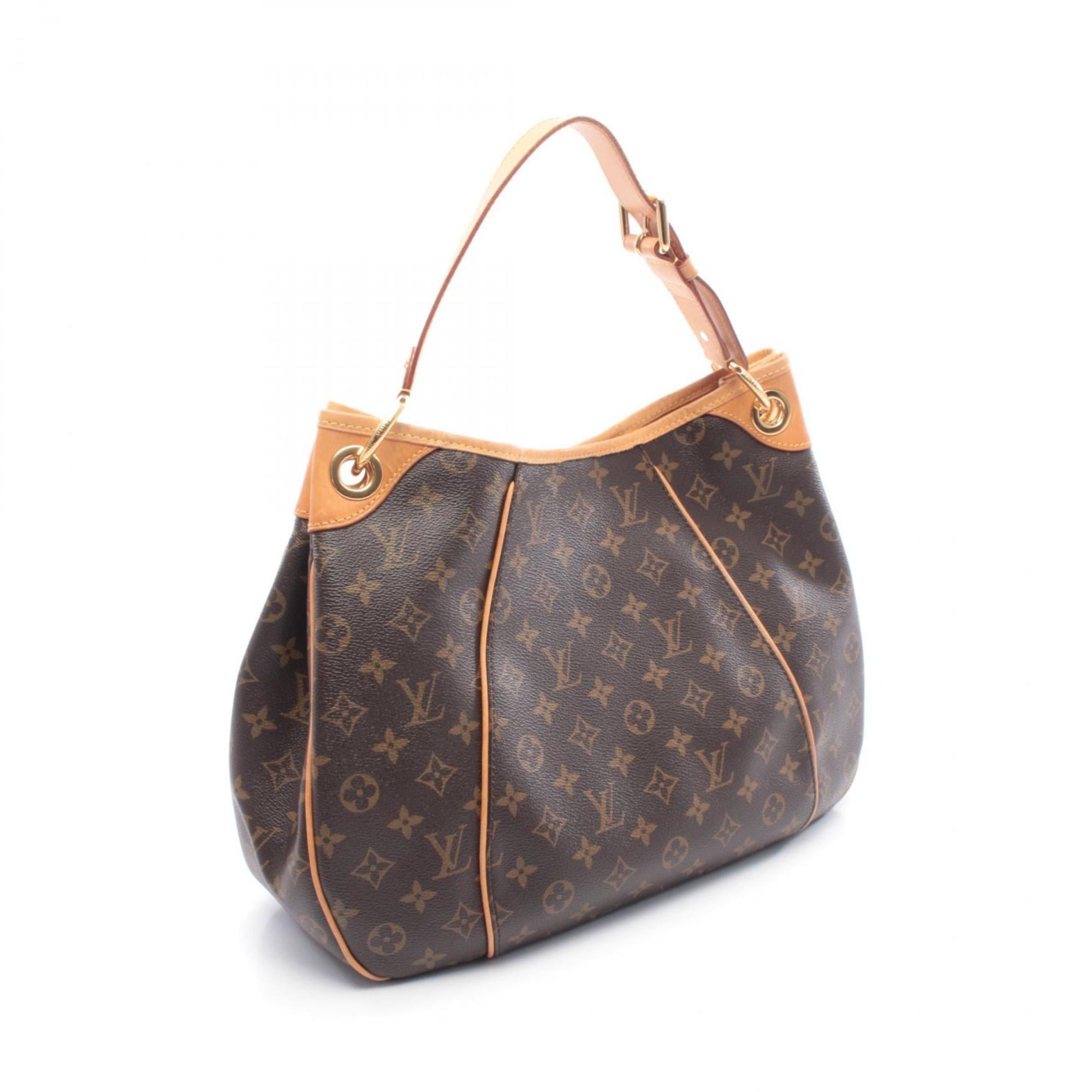 Louis Vuitton Brown Coated Canvas Pvc Monogram Leather Handbag Shoulder Bag (Pre-Owned)