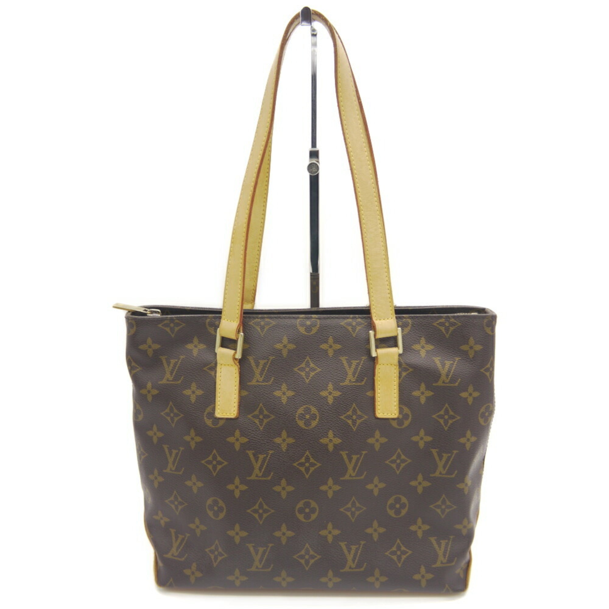 Louis Vuitton Brown Monogram Shoulder Bag Tote Bag (Pre-Owned)