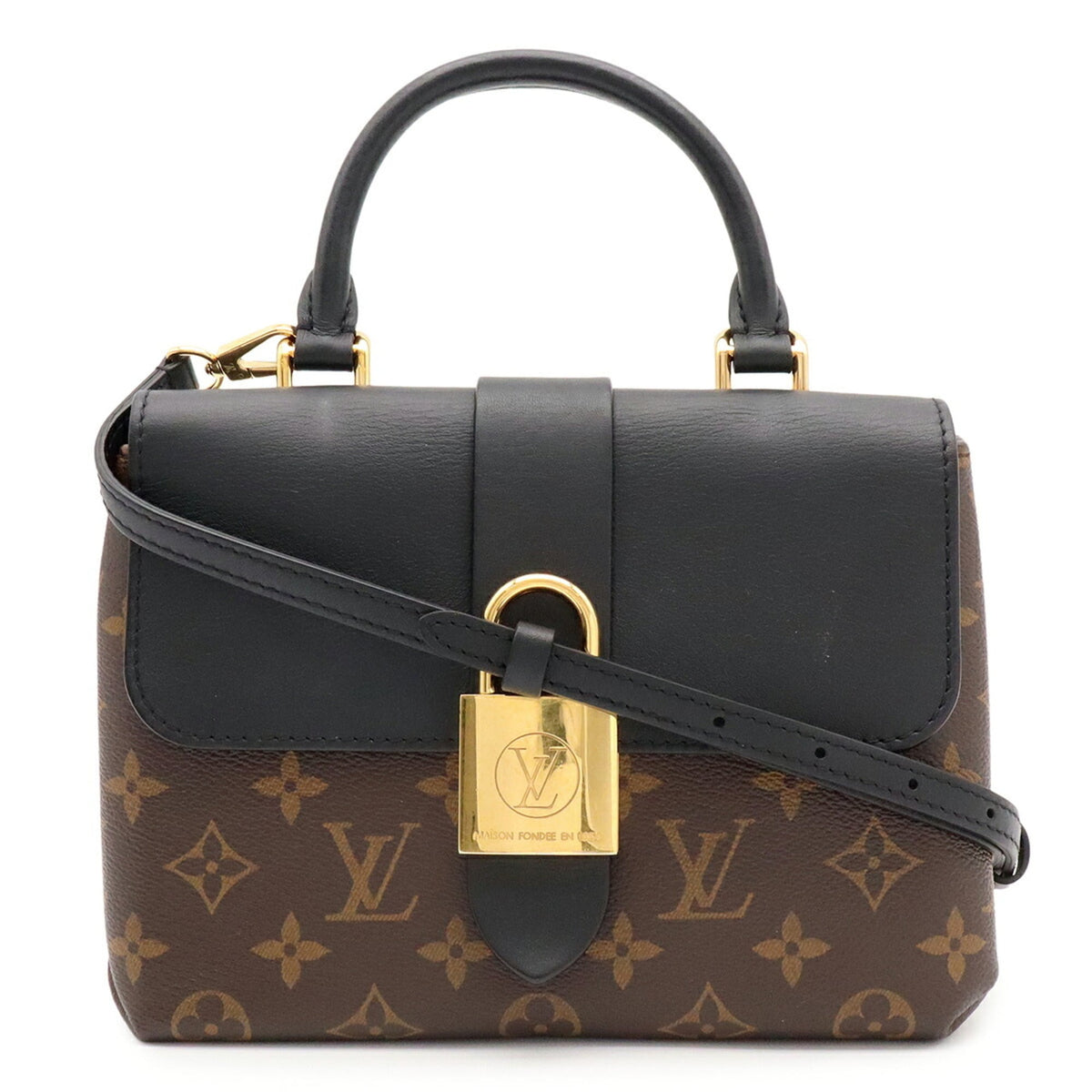 Louis Vuitton Black Monogram Noir Monogram Handbag Shoulder Bag (Pre-Owned)
