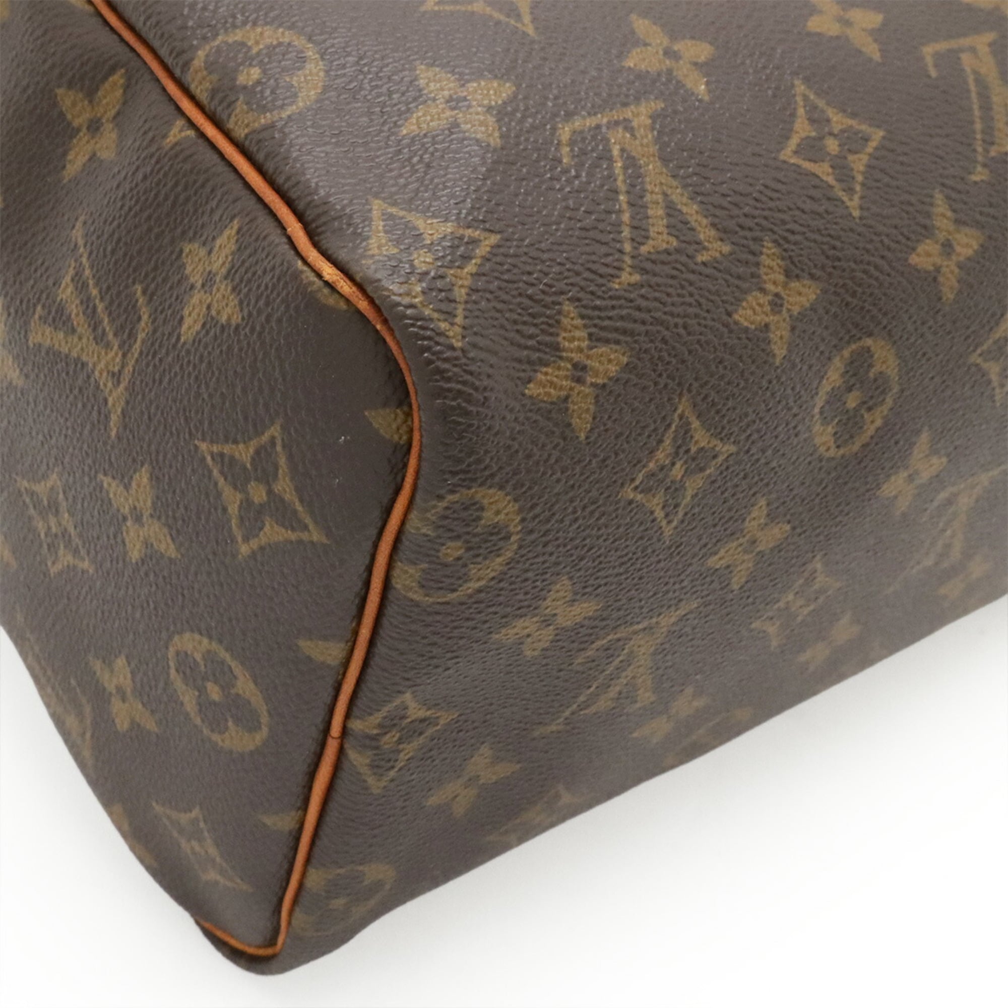 Louis Vuitton Brown Monogram Canvas Pvc Coated Canvas Boston Bag Handbag (Pre-Owned)