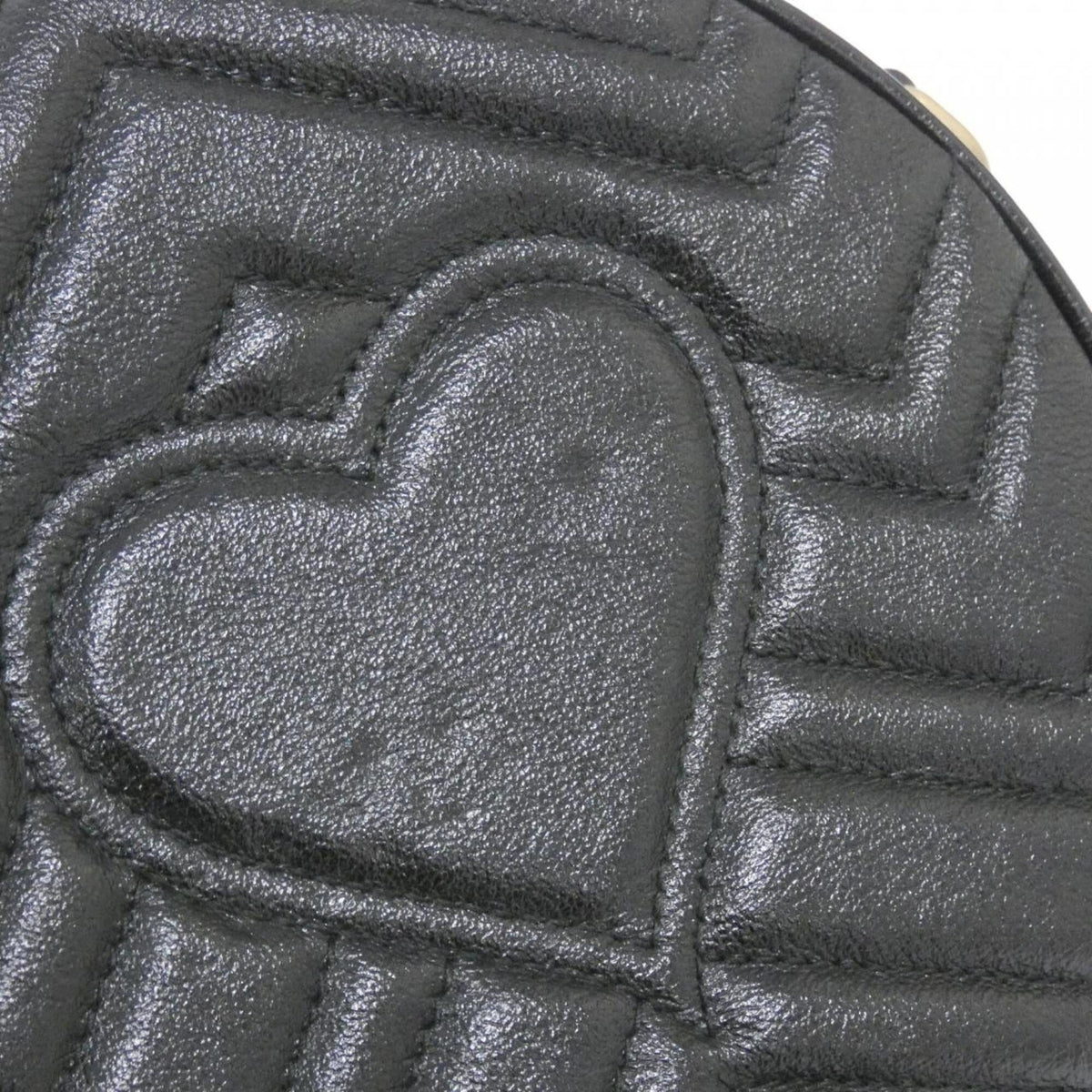 Gucci Black Quilting Leather Shoulder Bag (Pre-Owned)