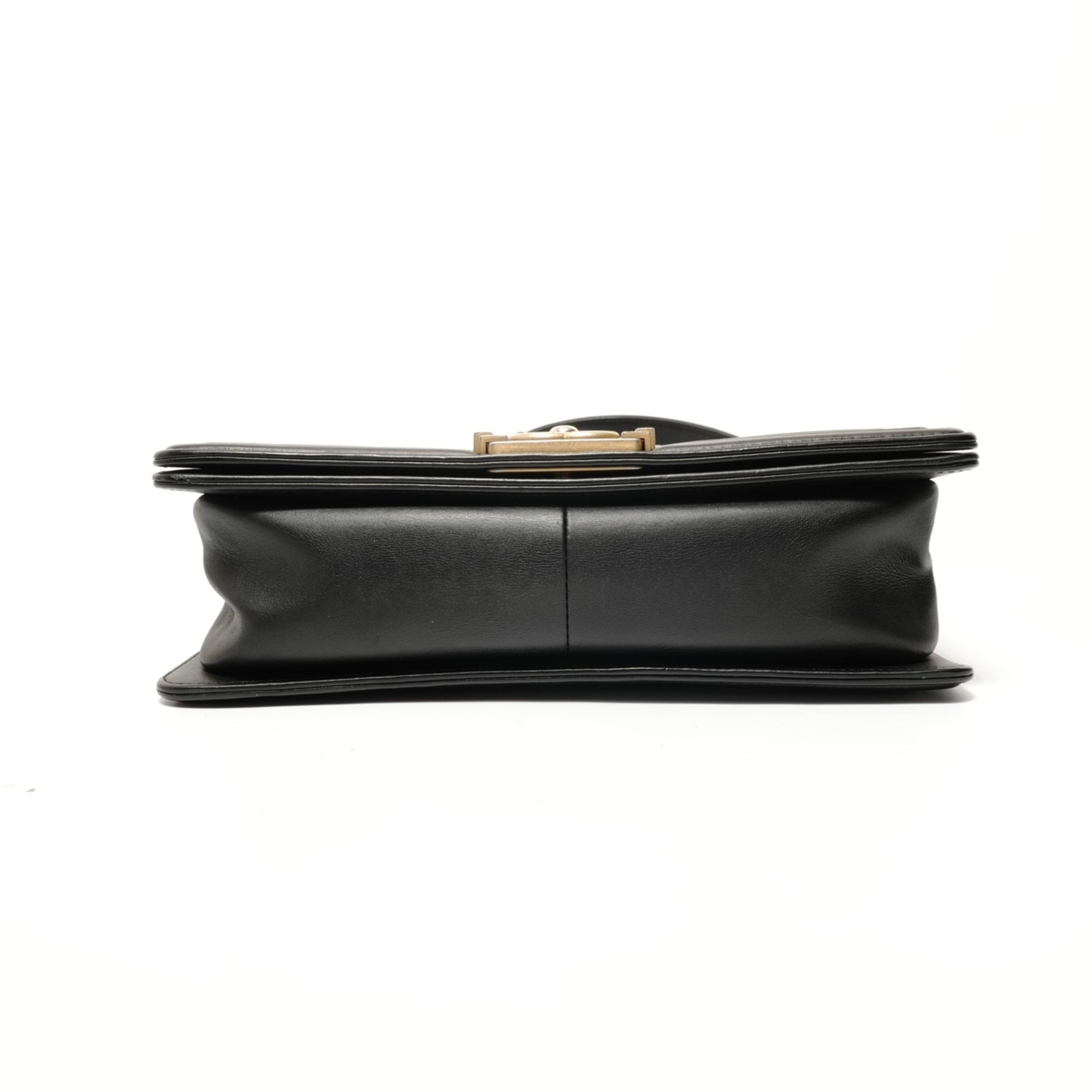Chanel Boy Chanel Metallic Shoulder Bag (Pre-Owned)
