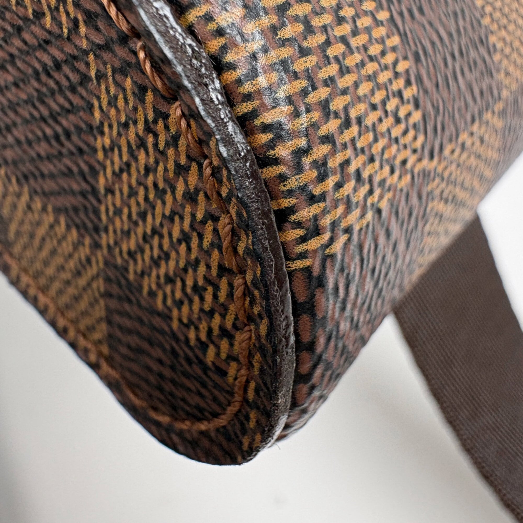 Louis Vuitton Damier Brown Fanny Pack Shoulder Bag (Pre-Owned)
