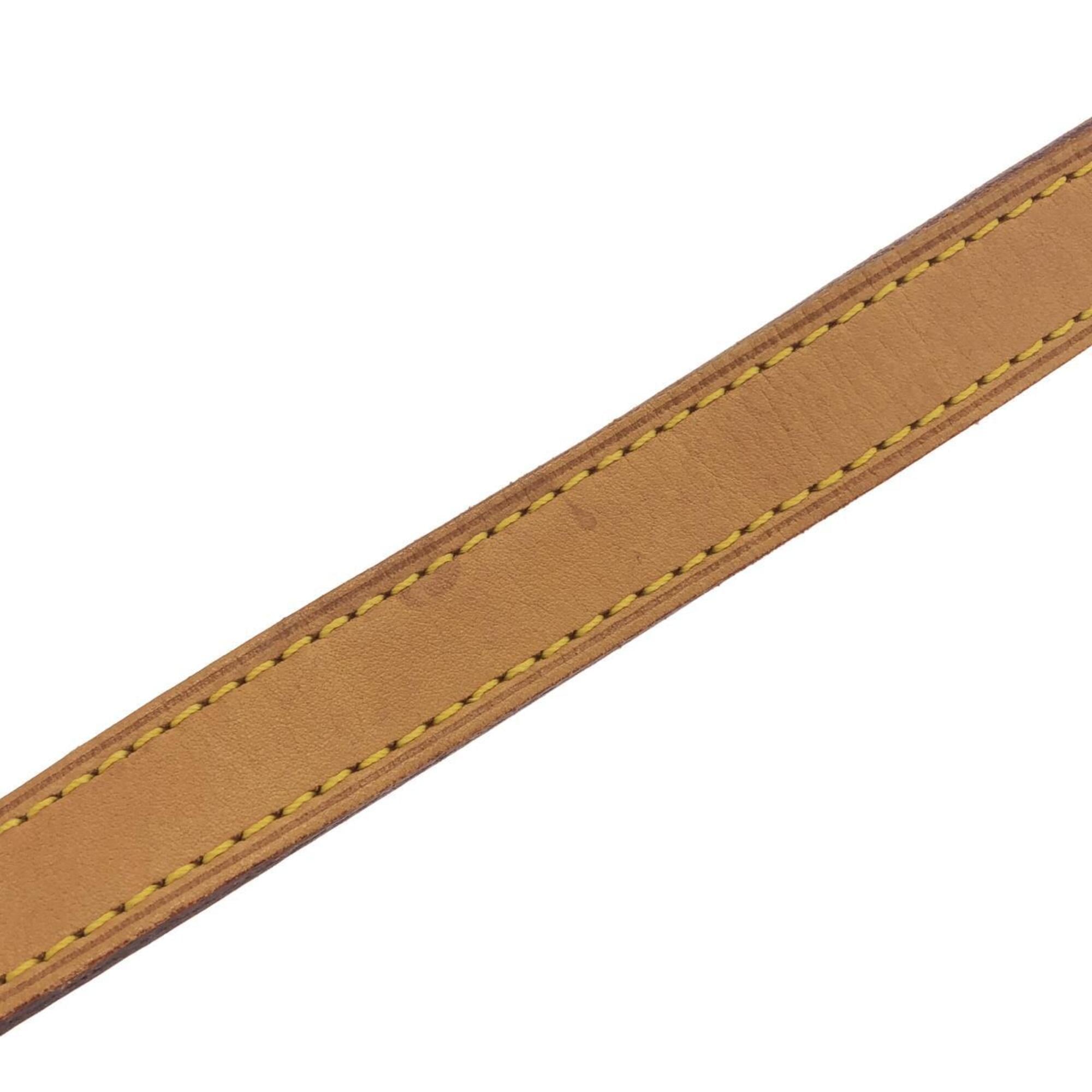 Louis Vuitton Marron Coated Canvas Shoulder Bag (Pre-Owned)