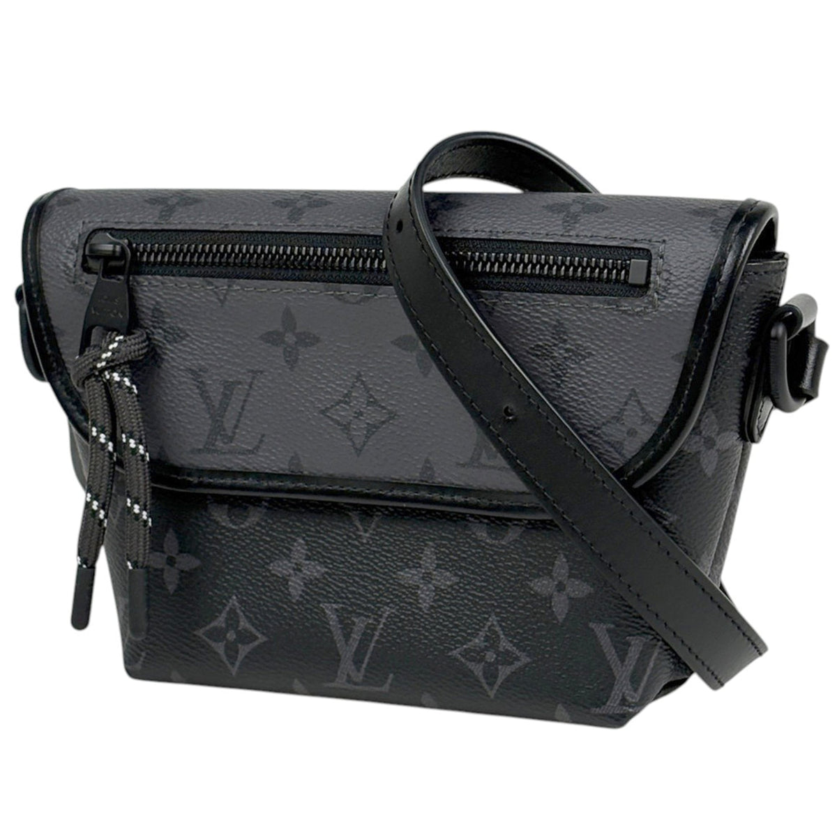 Louis Vuitton Monogram Eclipse Black Monogram Eclipse Noir Monogram Eclipse Shoulder Bag (Pre-Owned)