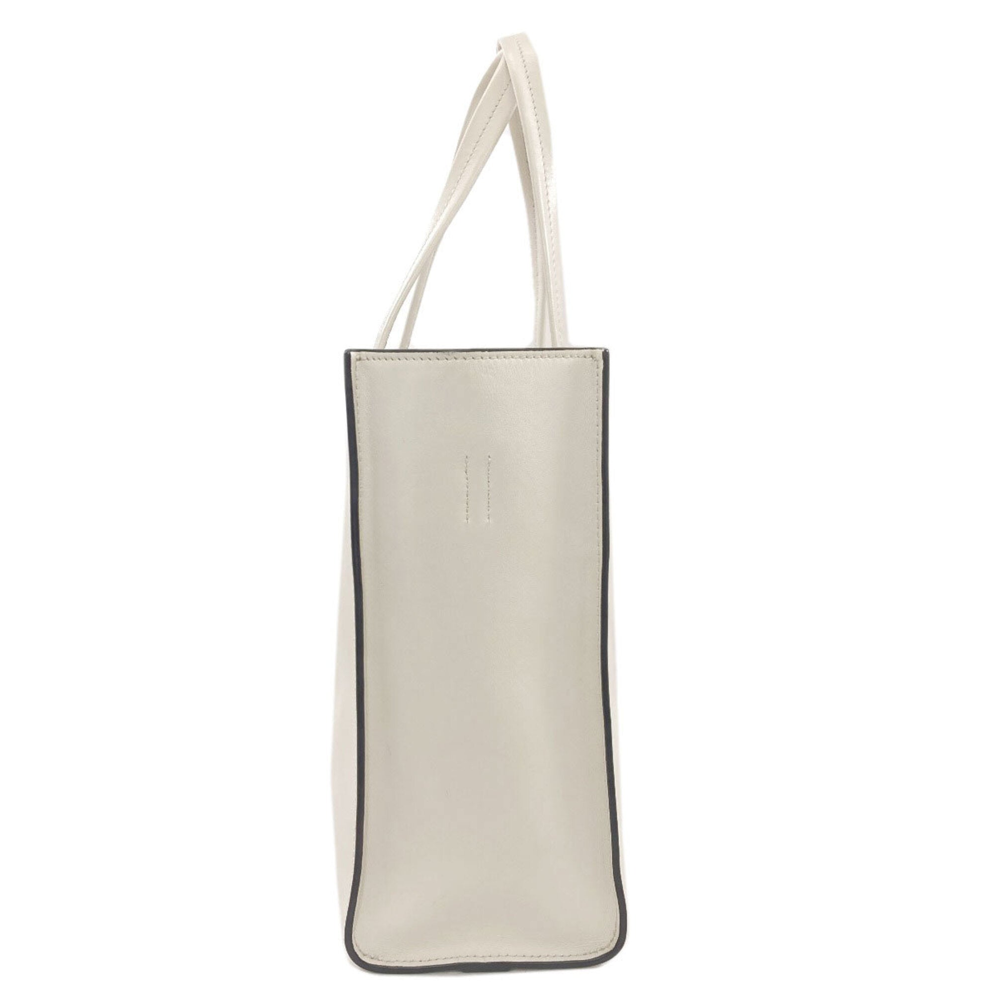 Prada White Leather Handbag (Pre-Owned)