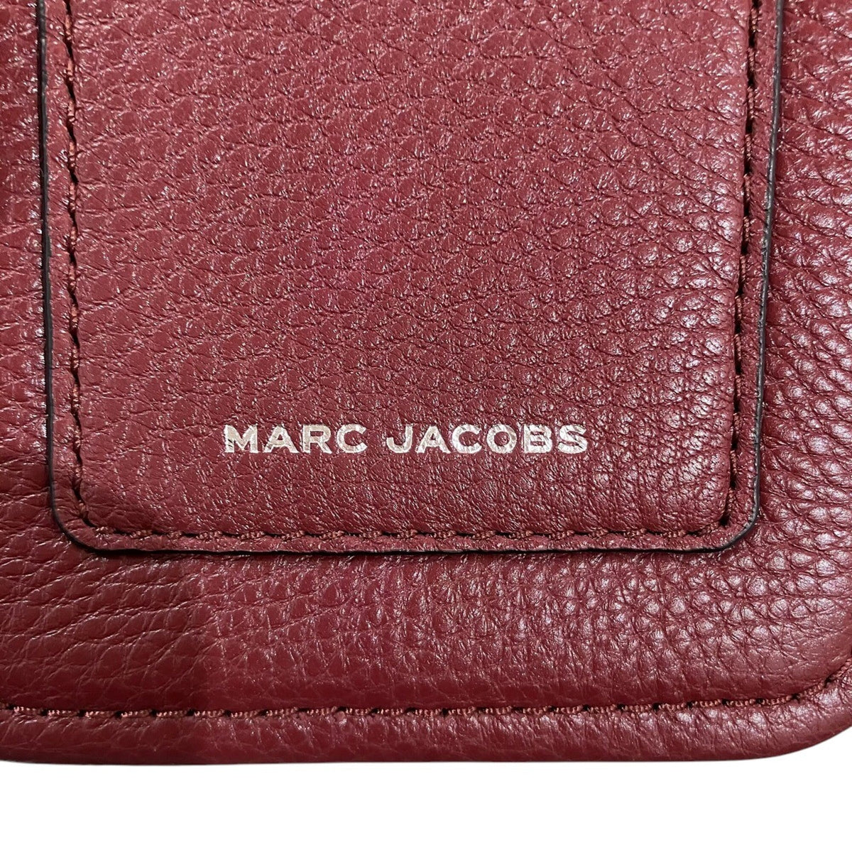 Marc Jacobs Bordeaux Leather Shoulder Bag (Pre-Owned)