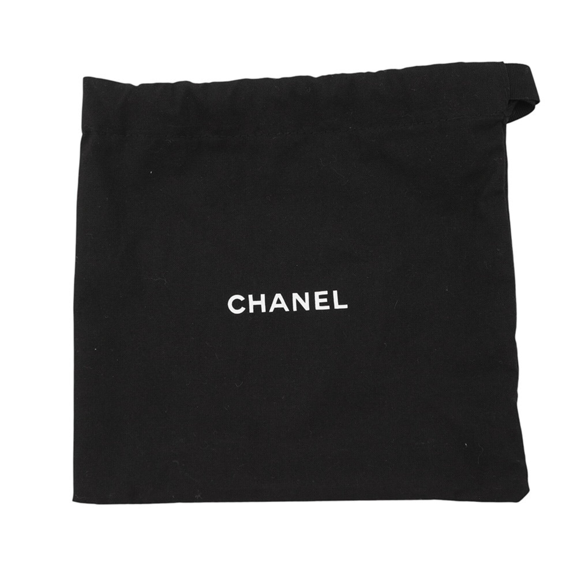Chanel Green Leather Chain/Shoulder Wallet (Pre-Owned)