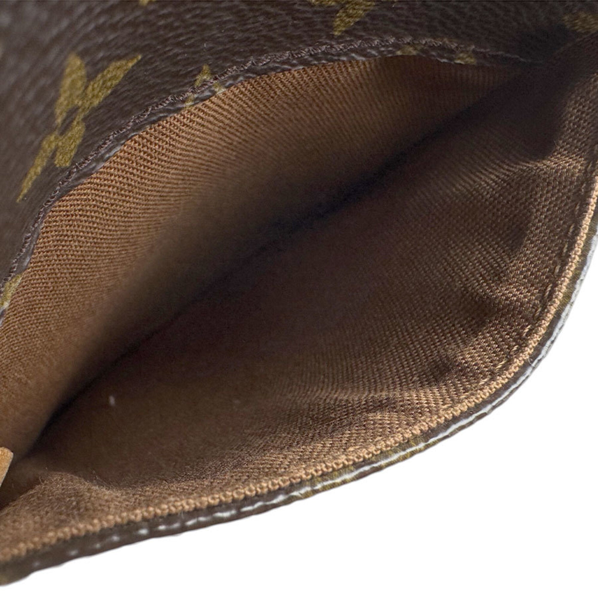Louis Vuitton Brown Monogram Monogram Pochette Sling Bag (Pre-Owned)