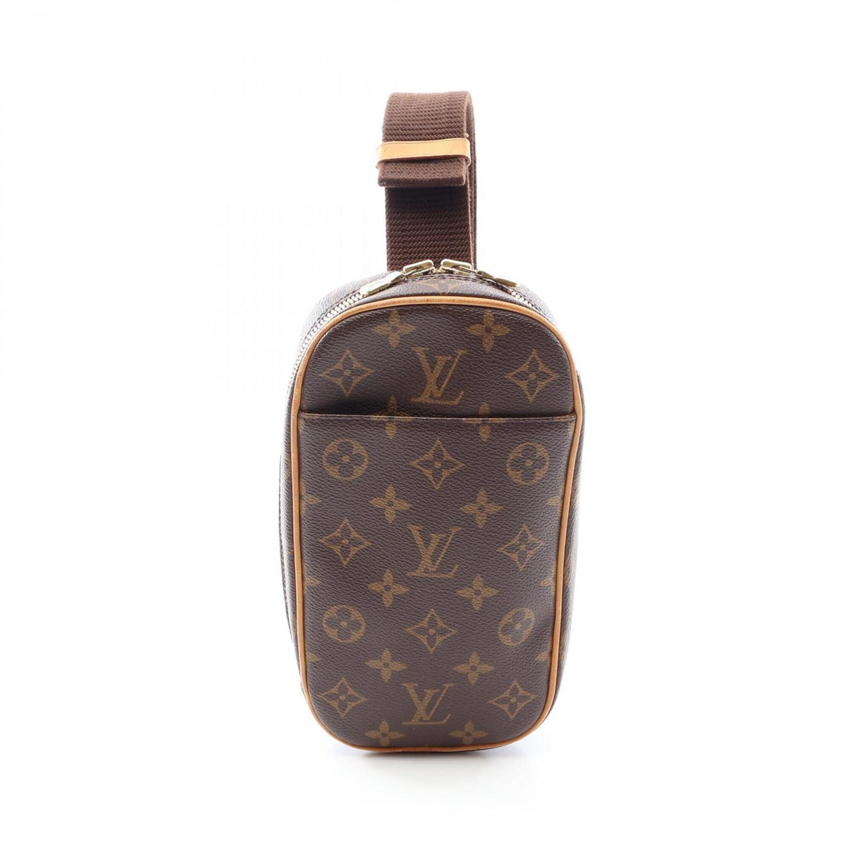Louis Vuitton Brown Monogram Monogram Leather Fanny Pack Sling Bag (Pre-Owned)