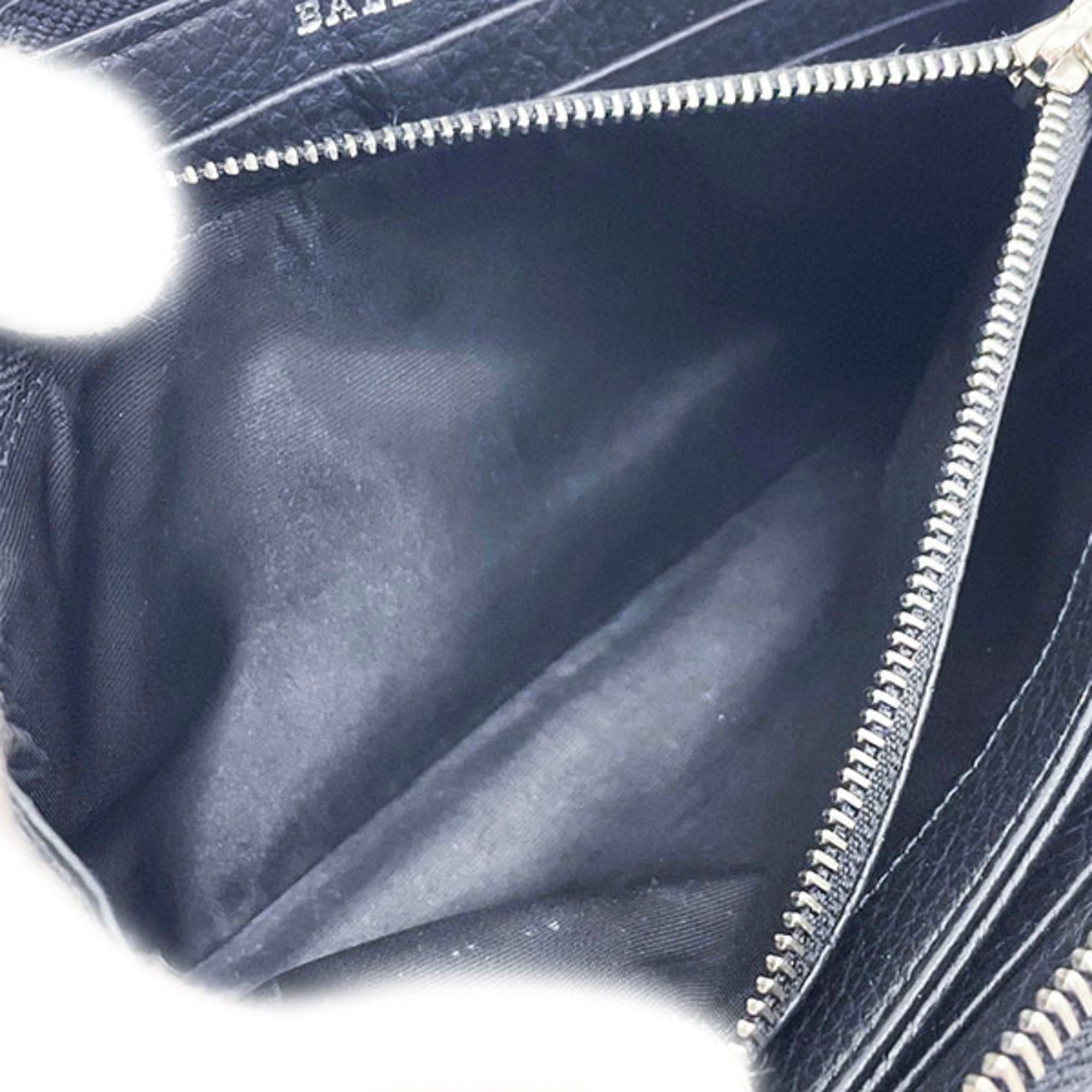 Bally Black Leather Coin Purse/Coin Case (Pre-Owned)