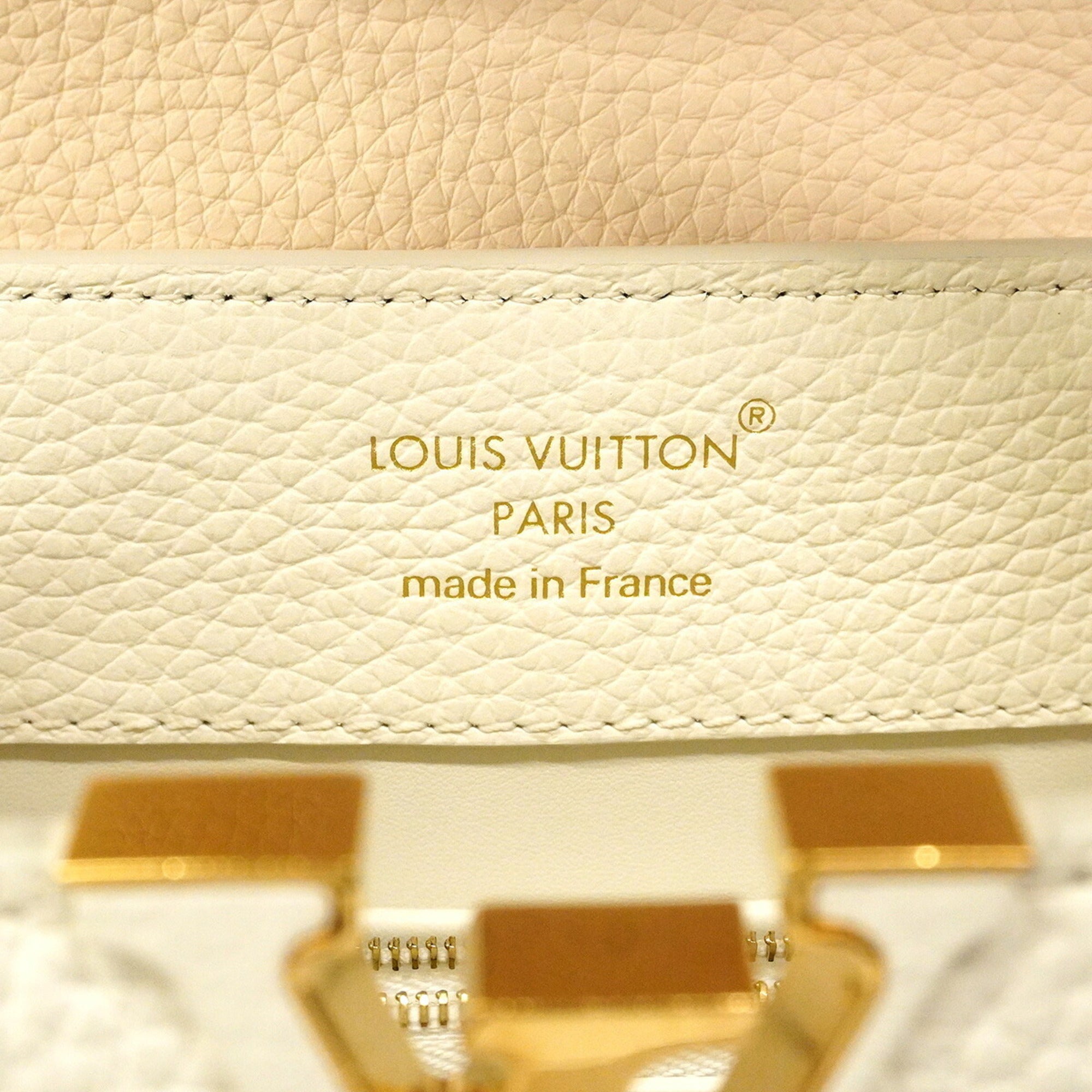 Louis Vuitton White Handbag (Pre-Owned)