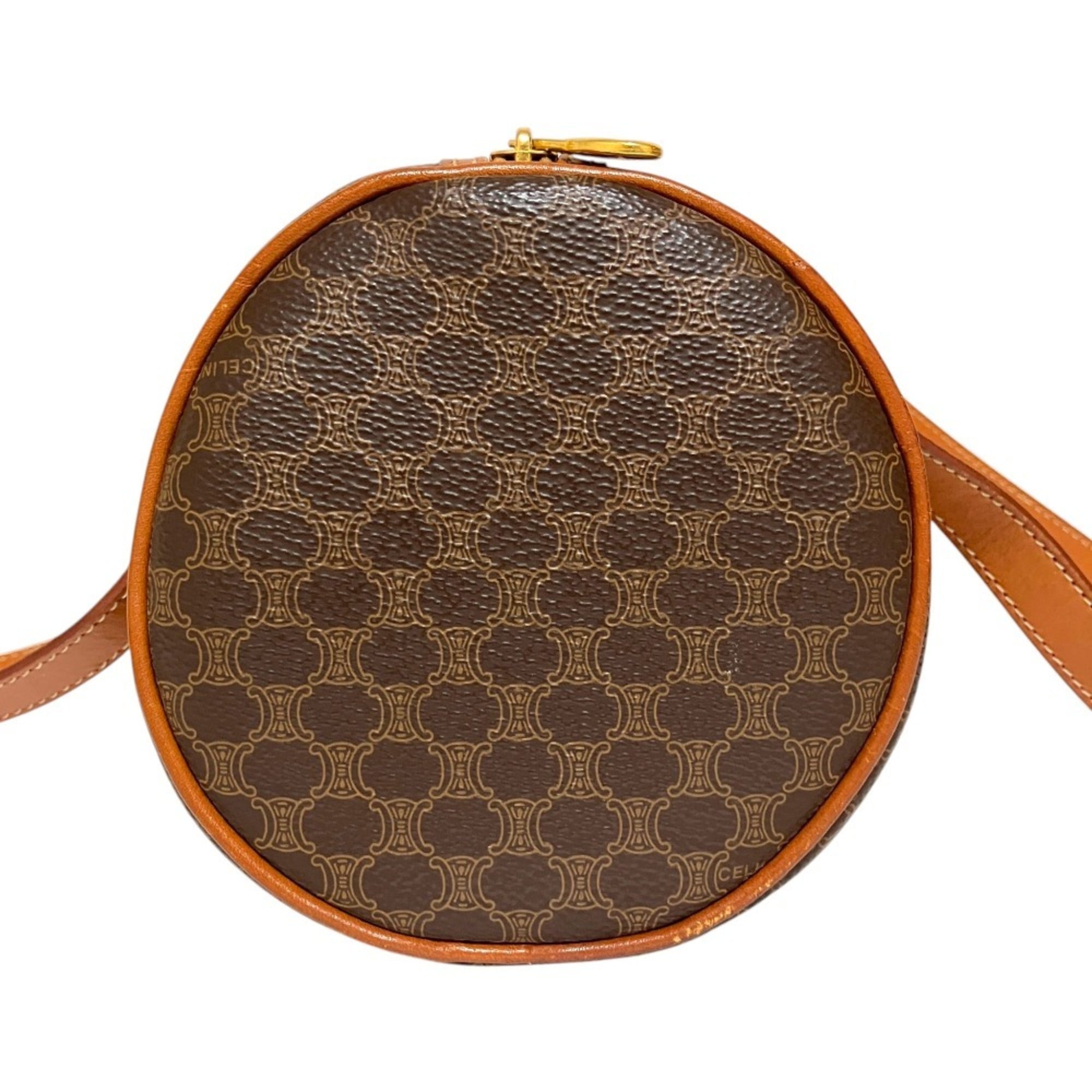 Celine Brown Boston Bag Handbag (Pre-Owned)