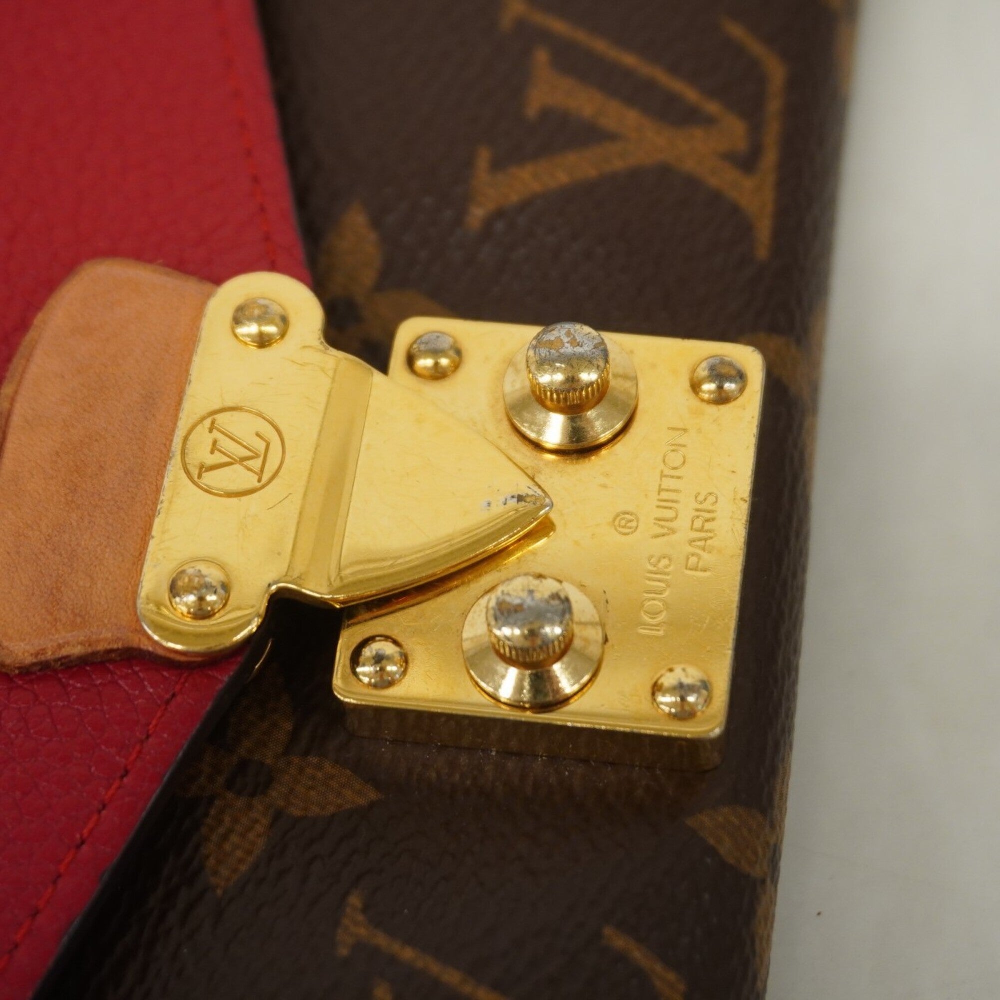 Louis Vuitton Cerise Long Wallet (Bi-Fold) (Pre-Owned)
