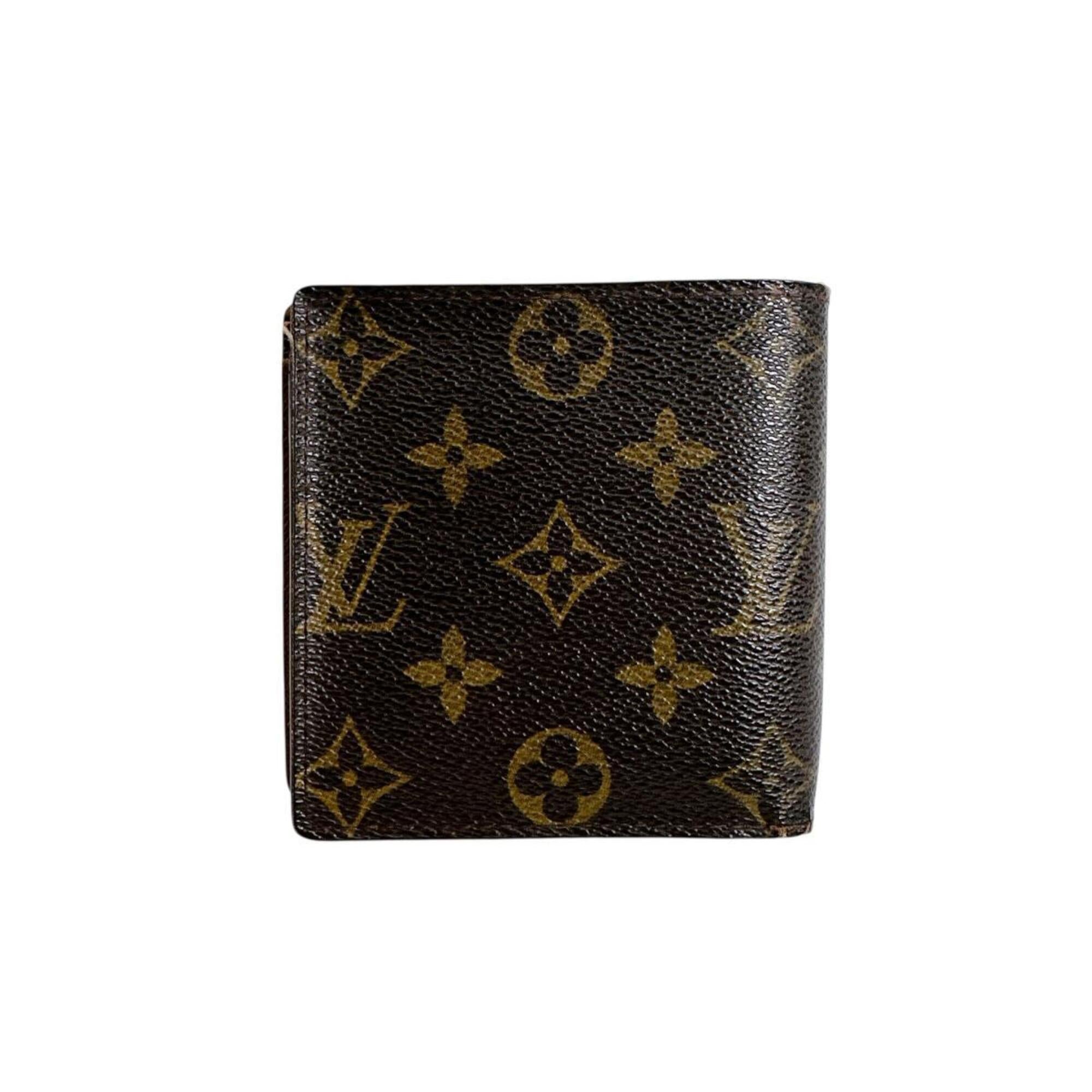 Louis Vuitton Monogram Brown Monogram Wallet (Bi-Fold) (Pre-Owned)