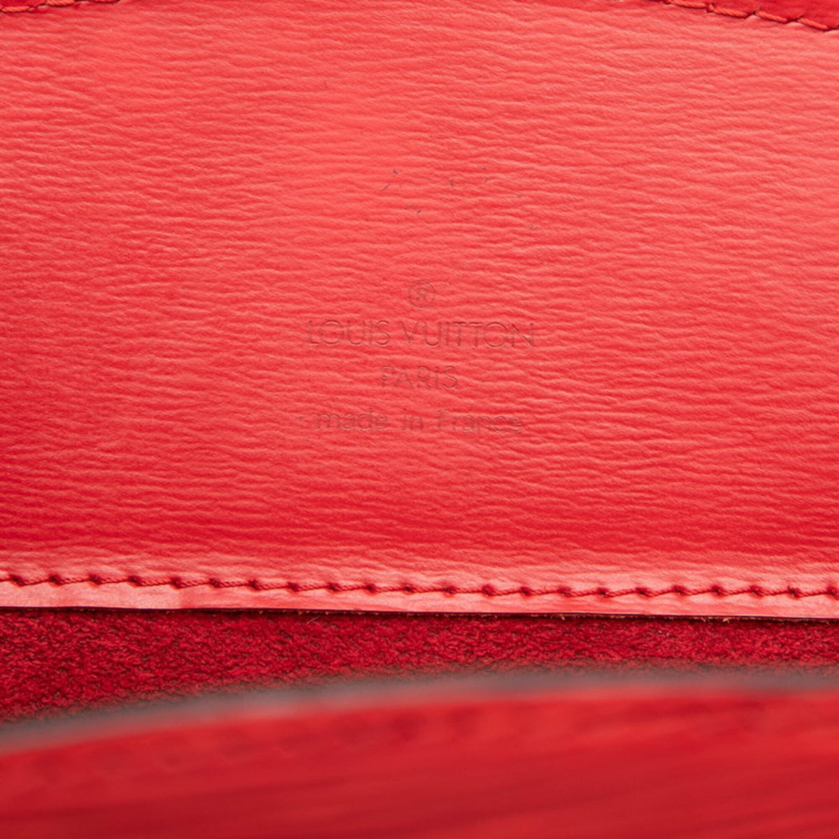 Louis Vuitton Castilian Red Epi Leather Shoulder Bag (Pre-Owned)