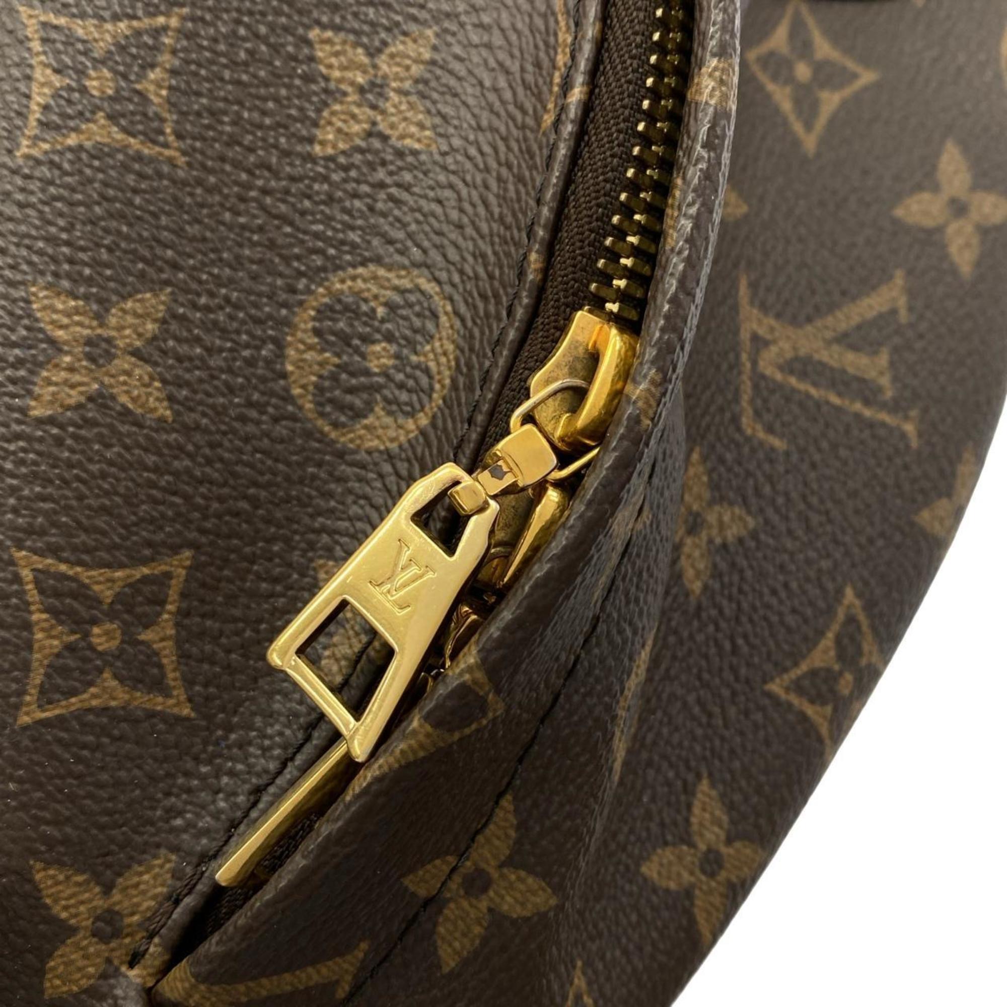 Louis Vuitton Brown Coated Canvas Backpack (Pre-Owned)