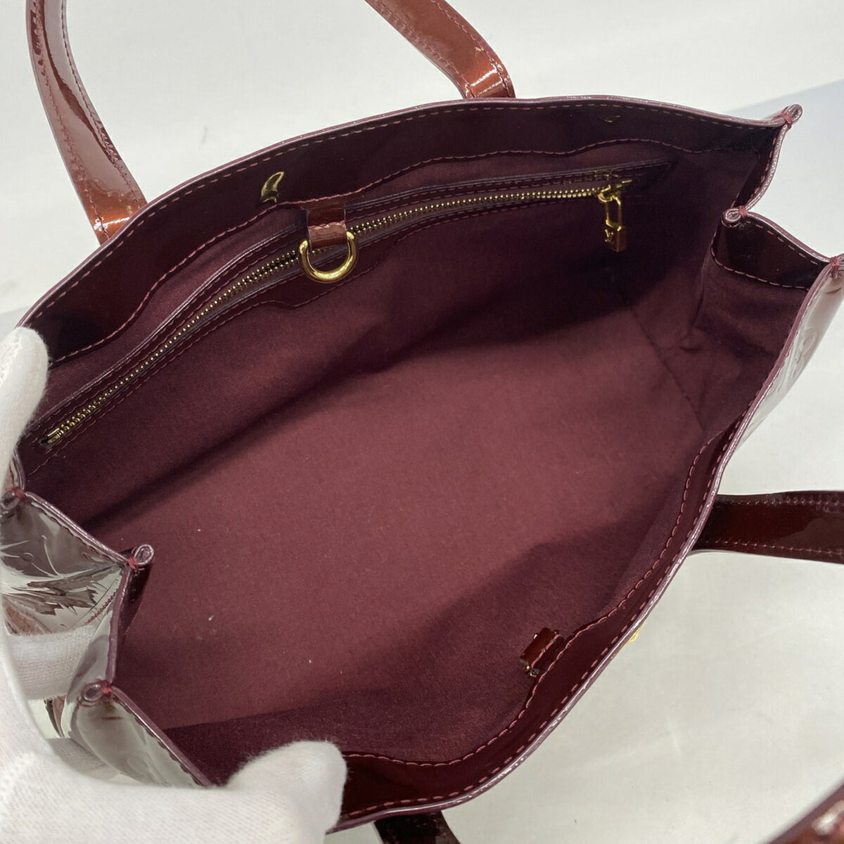 Louis Vuitton Rouge Fauviste Handbag (Pre-Owned)