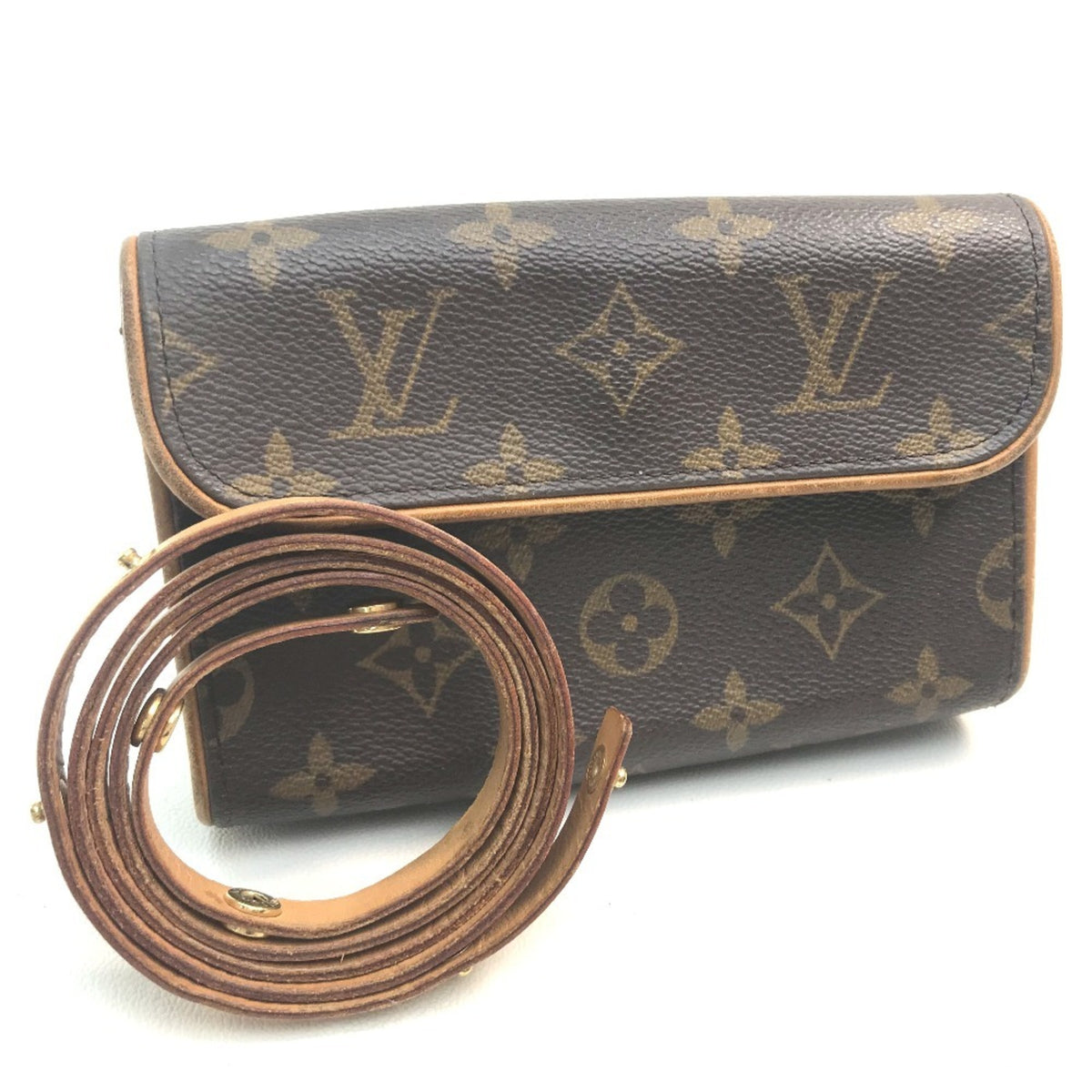 Louis Vuitton Brown Monogram Fanny Pack Pochette Pouch (Pre-Owned)