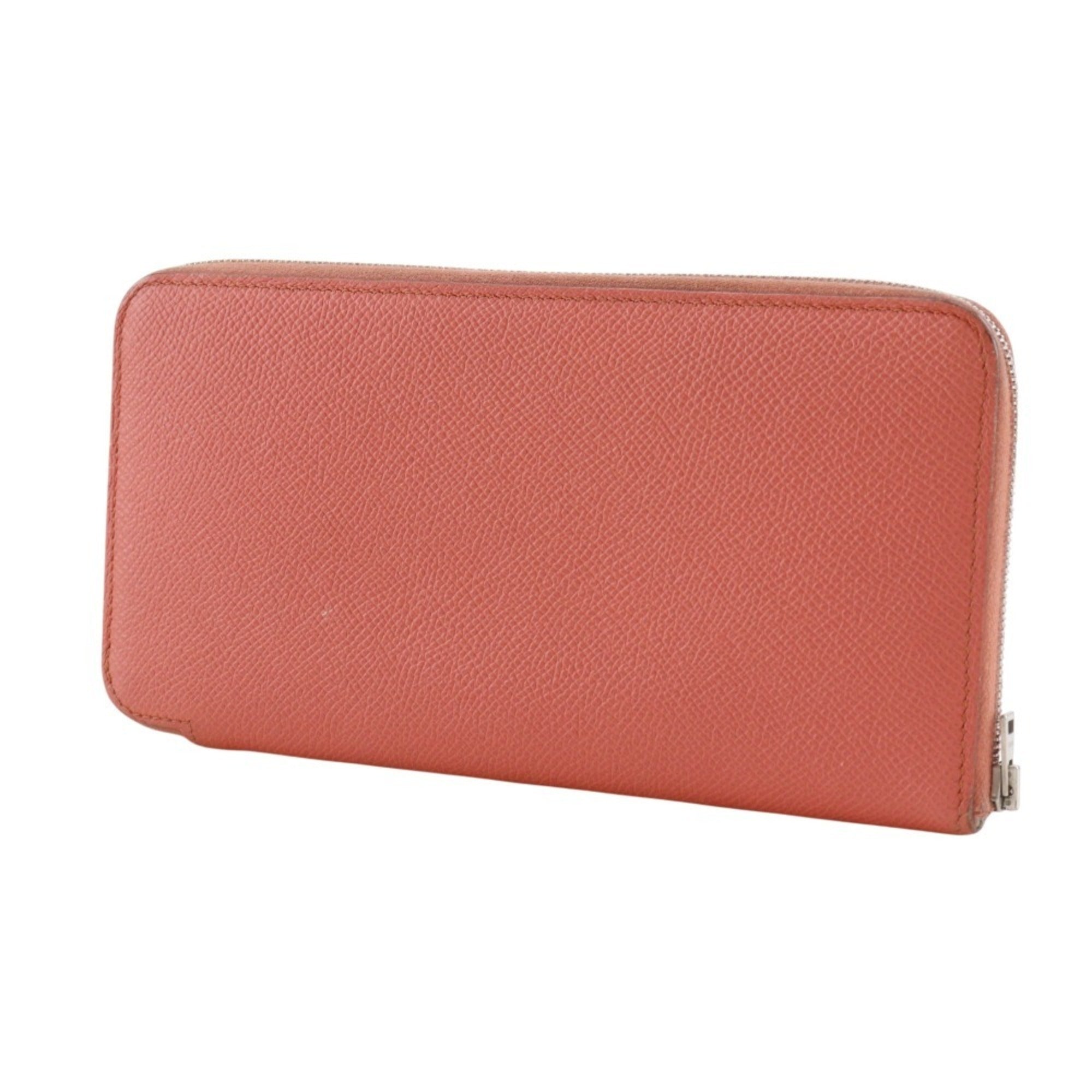 Hermes Silk'in Epsom Leather Long Wallet (Bi-Fold) (Pre-Owned)